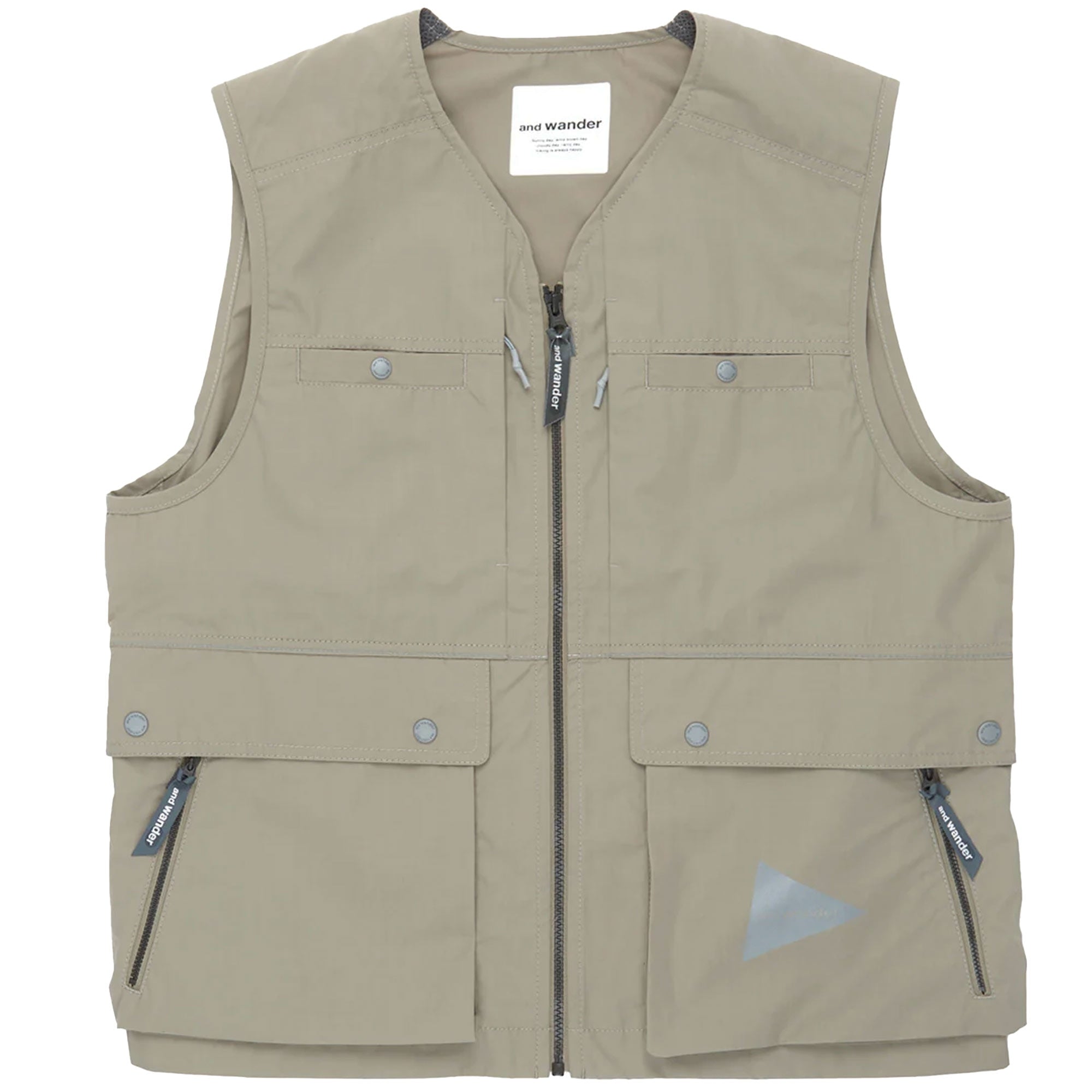 And Wander Aramid Vest - Light Beige