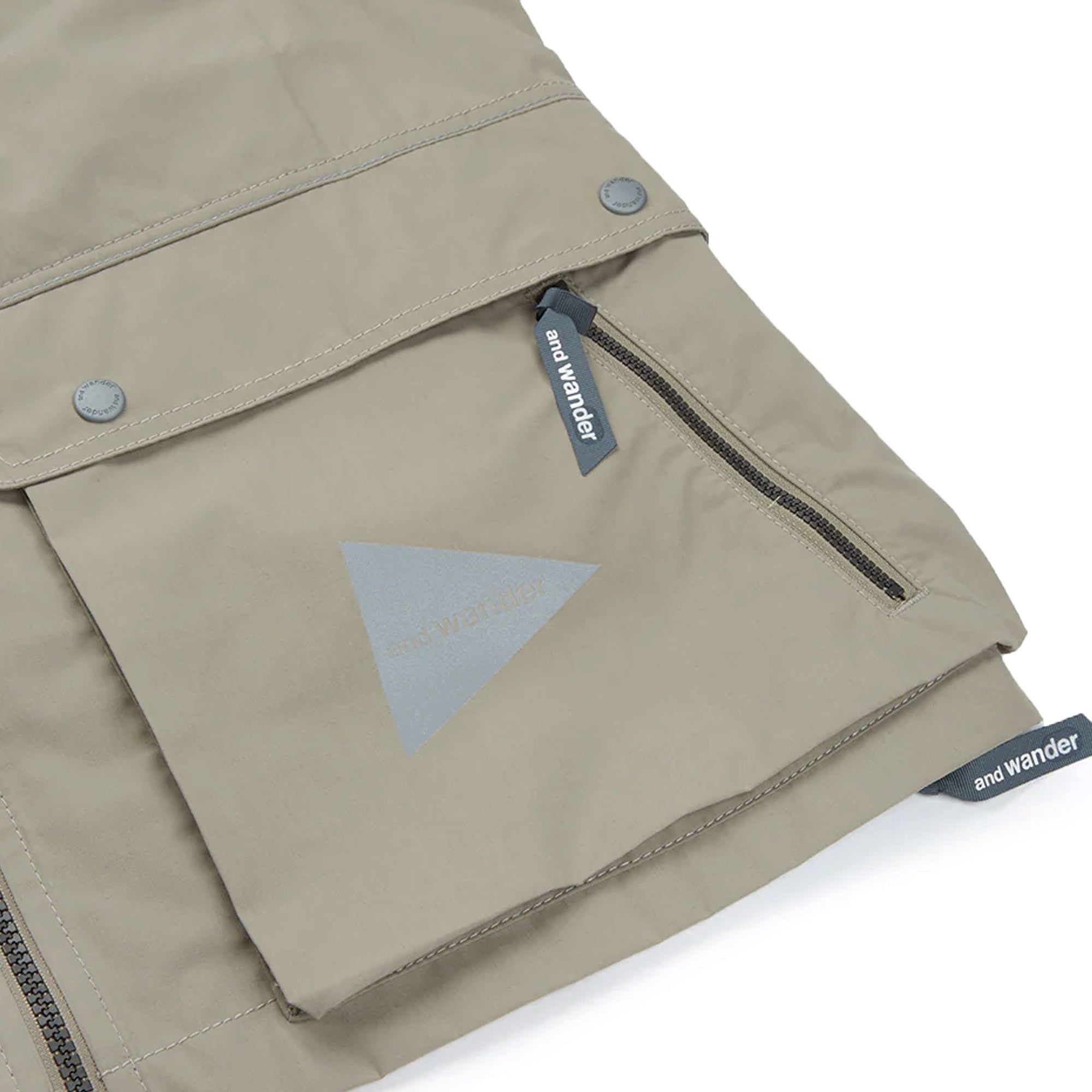 And Wander Aramid Vest - Light Beige