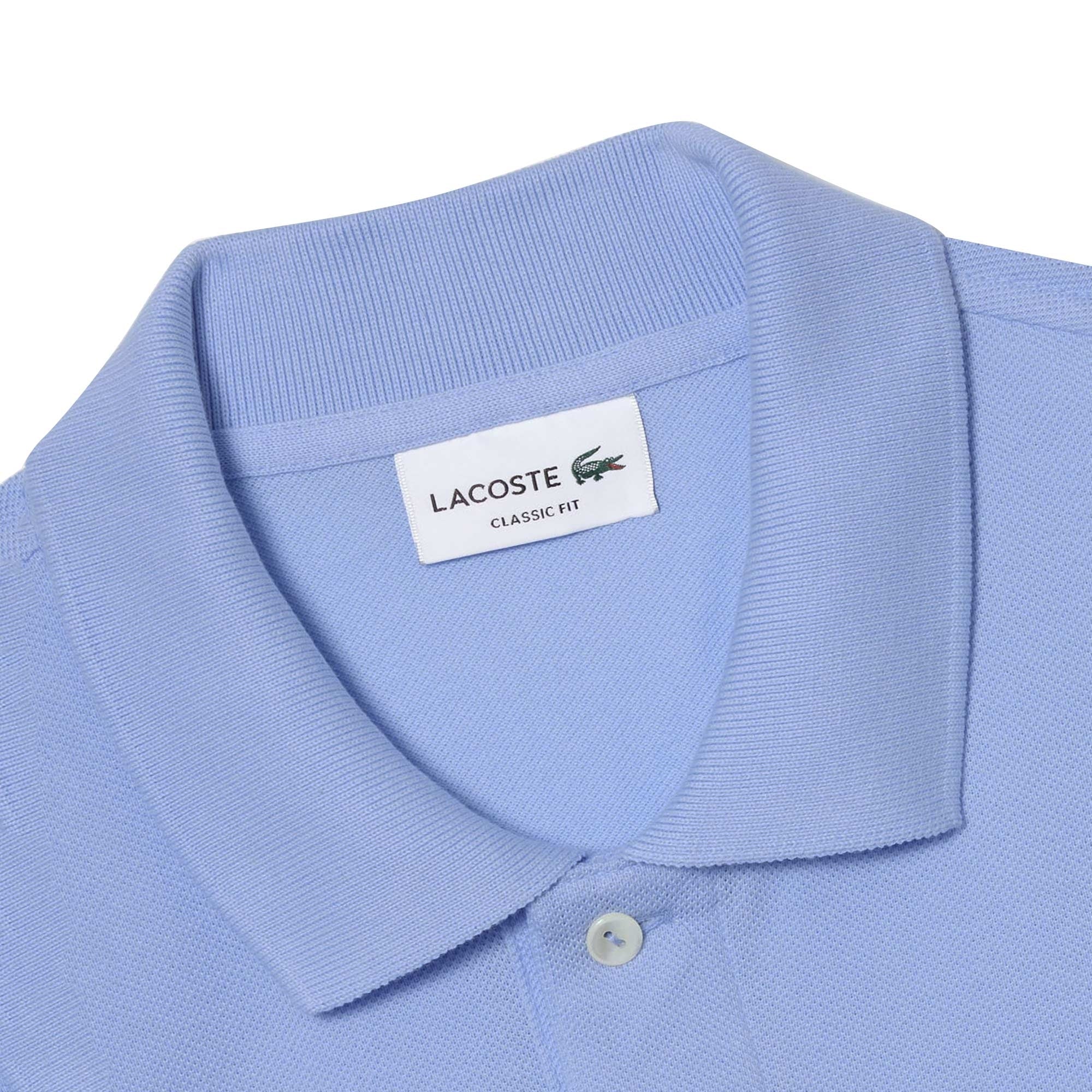 Lacoste Classic Pique Polo Shirt - Sky Blue
