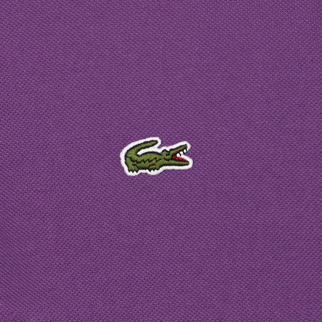 Lacoste Short Sleeve Polo Shirt - Violet