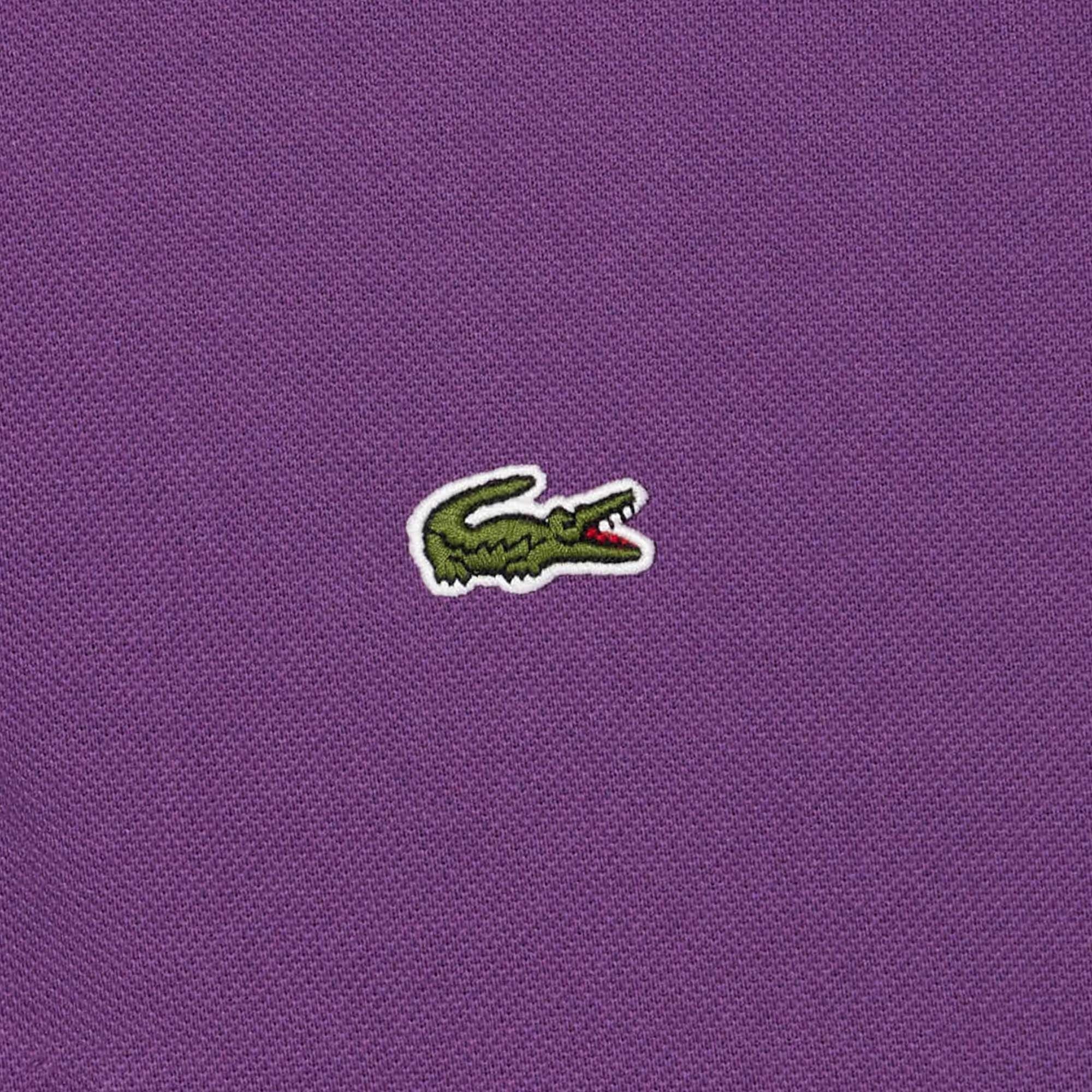 Lacoste Short Sleeve Polo Shirt - Violet