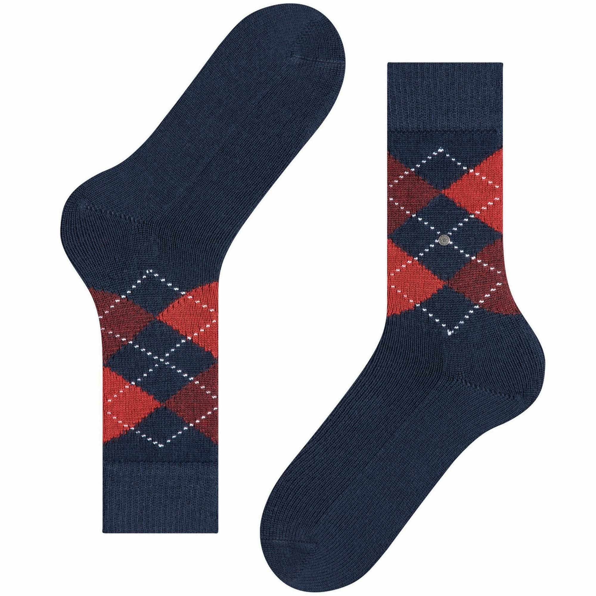 Preston Socks - Argyle Deep Navy