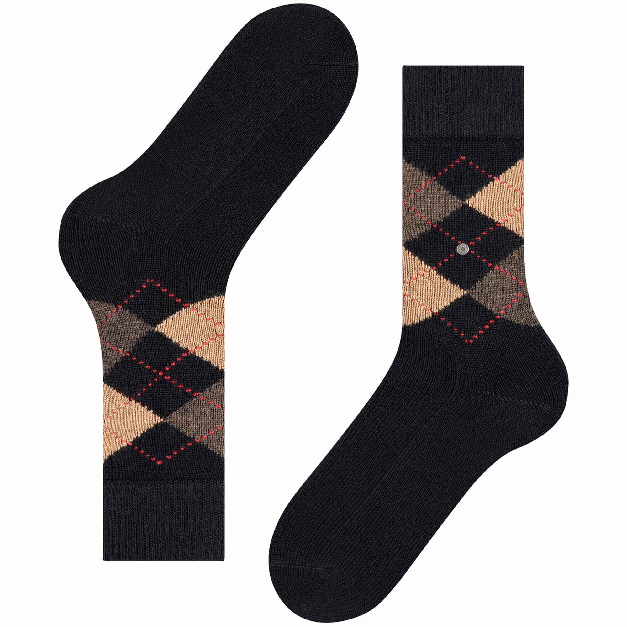 Burlington Socks Preston Socks - Black