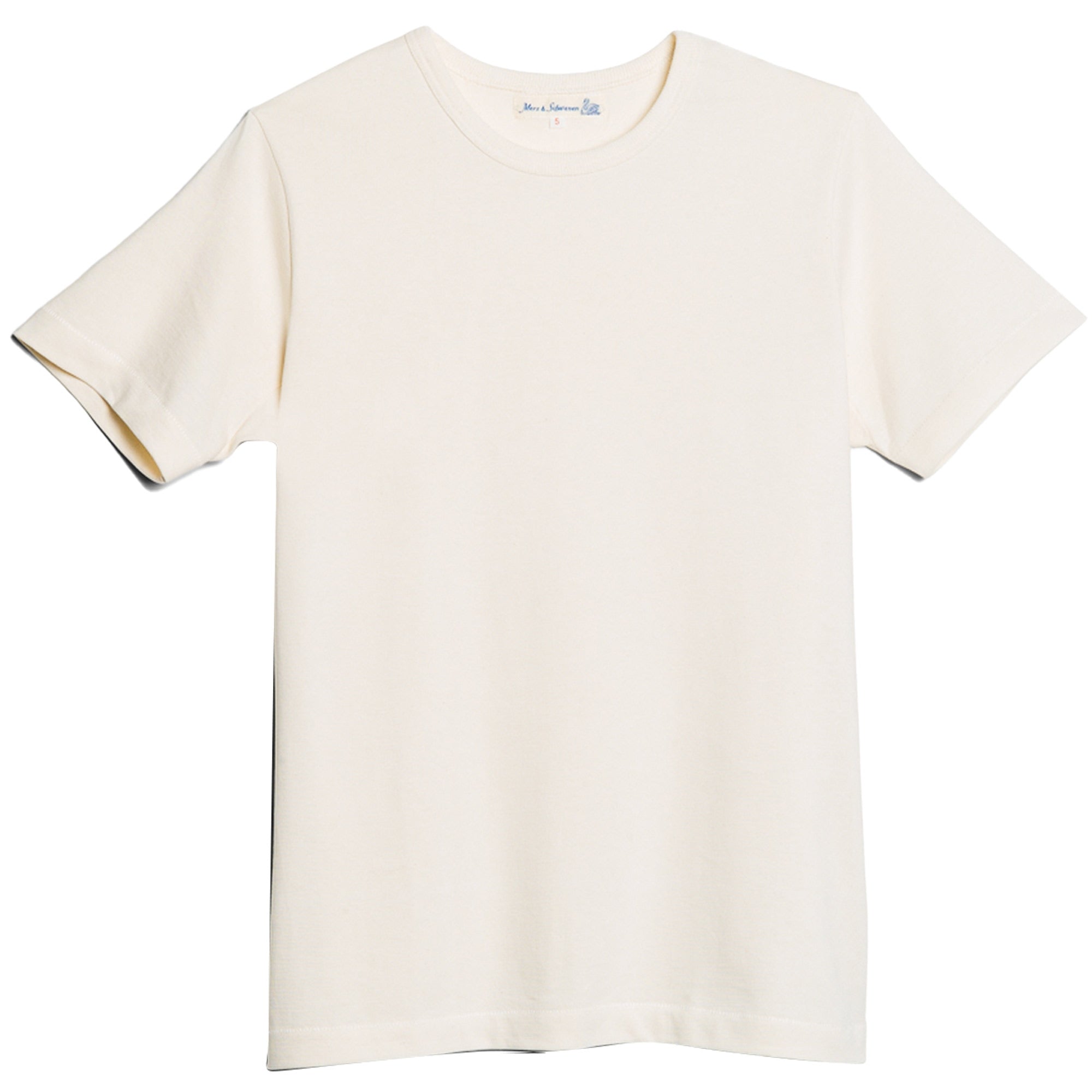 215 Loopwheeled T-Shirt - Natural