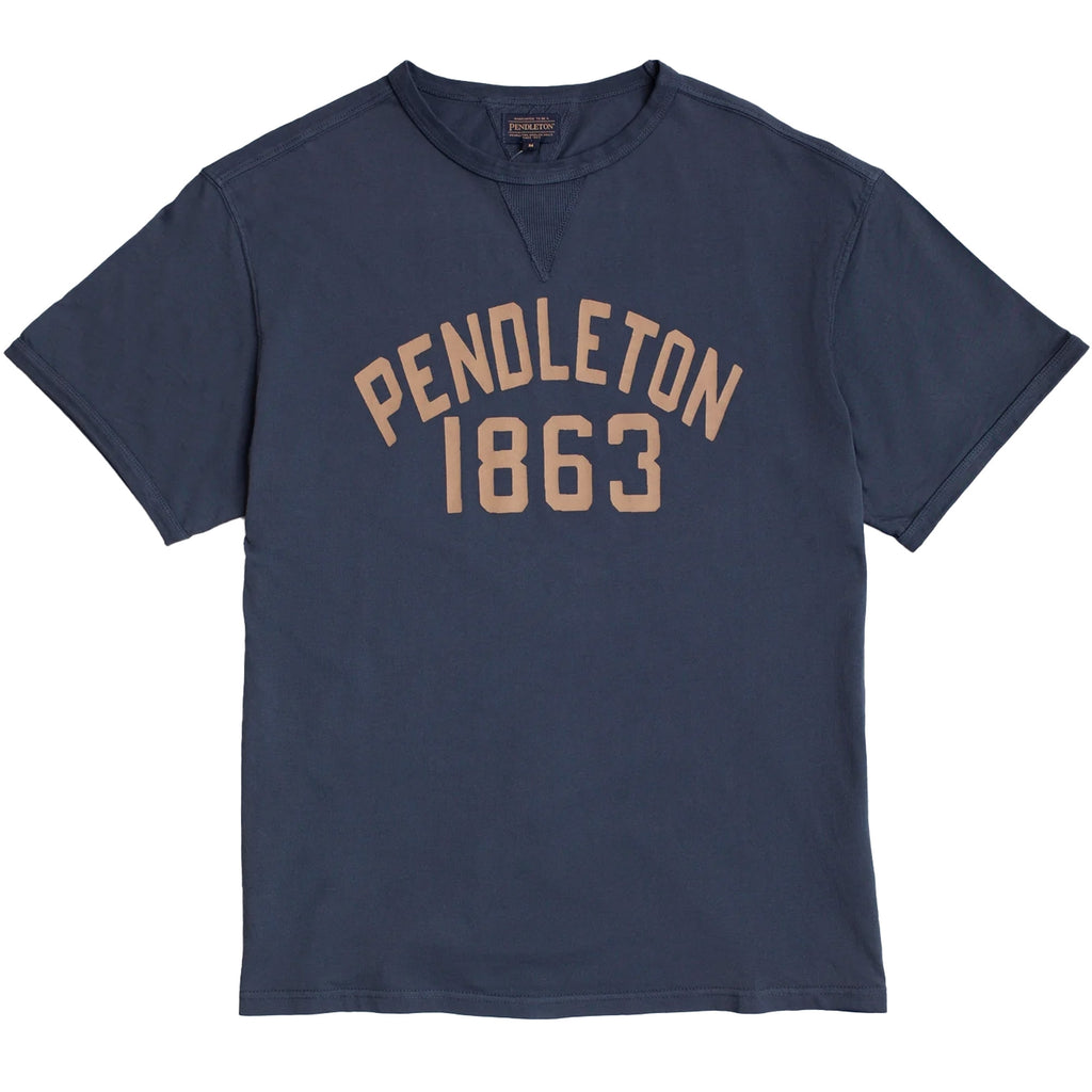 Pendleton Woolen Mills 1863 T-Shirt - Navy