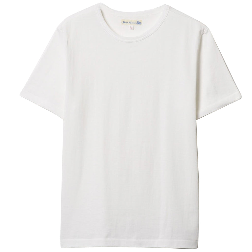 215 Loopwheeled T-Shirt - White