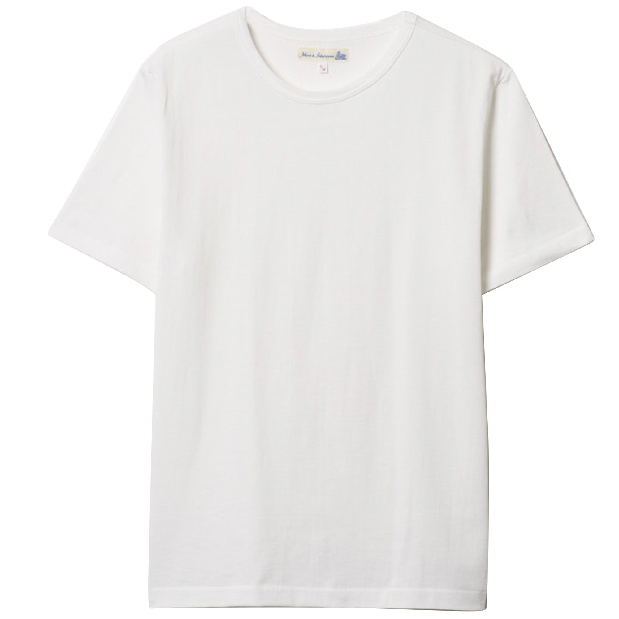 215 Loopwheeled T-Shirt - White