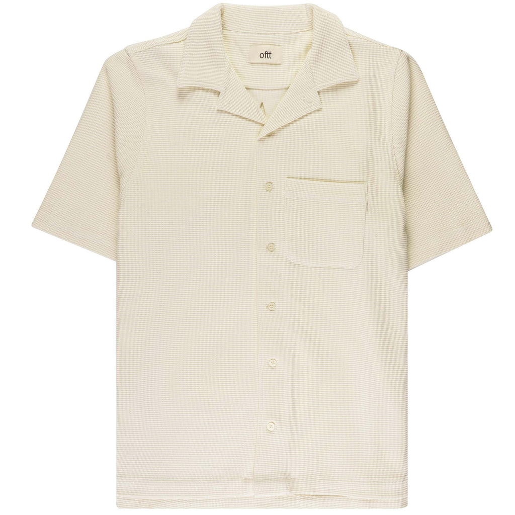 Oftt Waffle Shirt - Off White