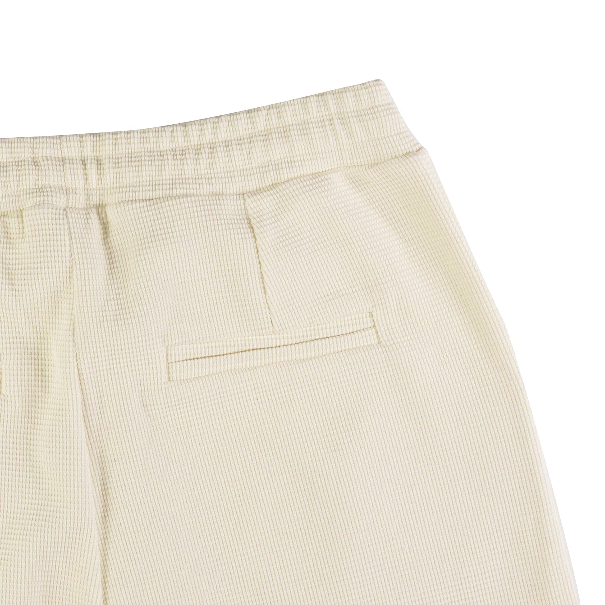 Oftt Waffle Trousers - Off White