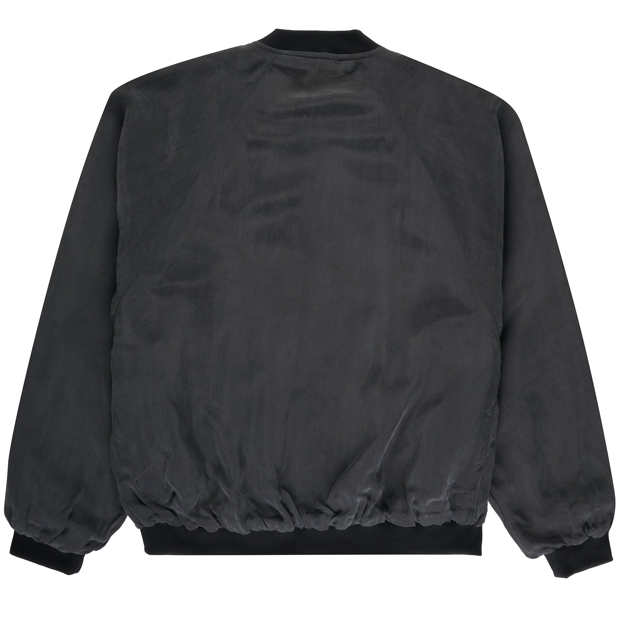 Oftt Vegan Silk Bomber jacket - Faded Charcoal