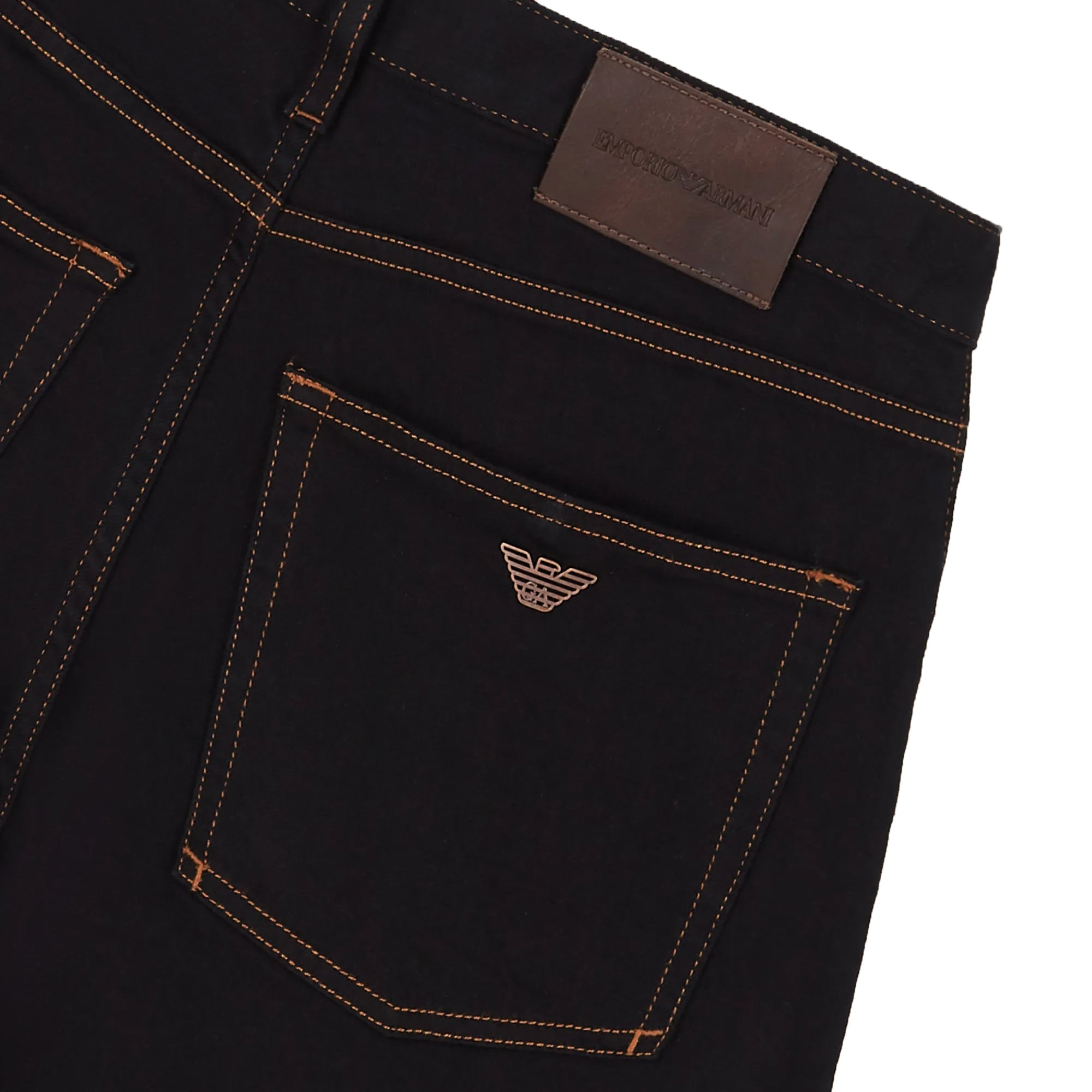 Emporio Armani J45 Regular Fit Jeans - Denim Blu