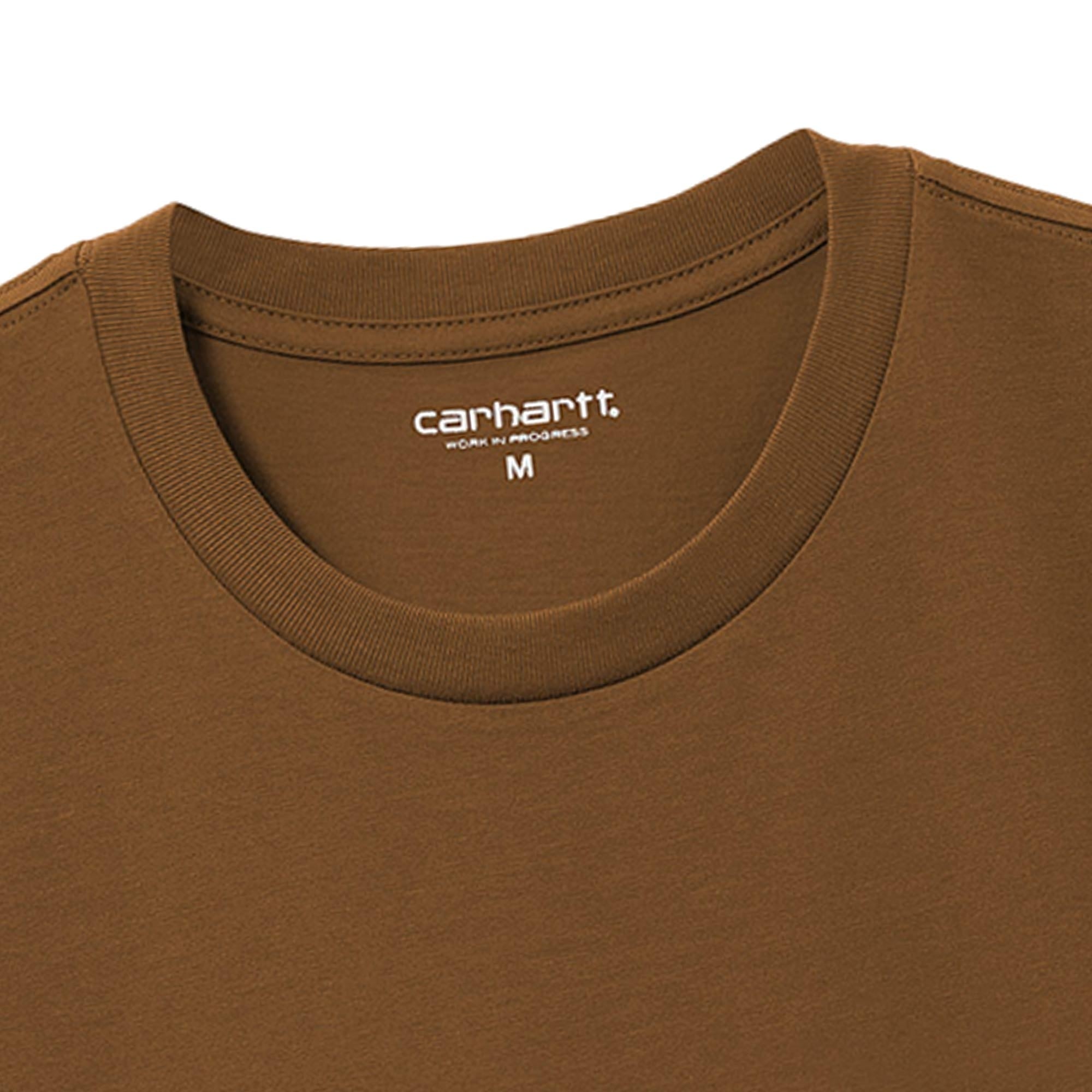 Carhartt WIP Short Sleeve Pocket T-Shirt - Deep Brown