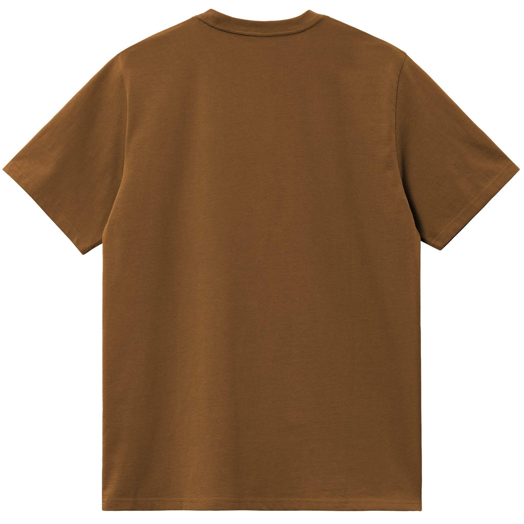 Carhartt WIP Short Sleeve Pocket T-Shirt - Deep Brown