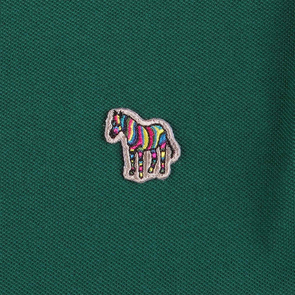 Paul Smith Long Sleeve Regular Fit Polo - Teal