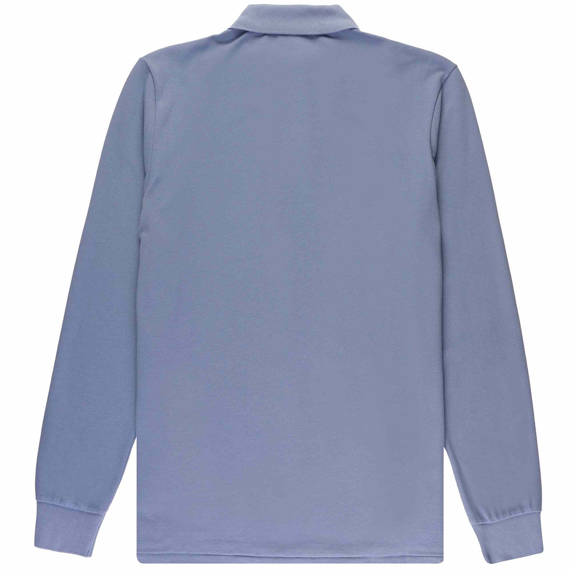 Paul Smith Long Sleeve Regular Fit Polo - Light Blue