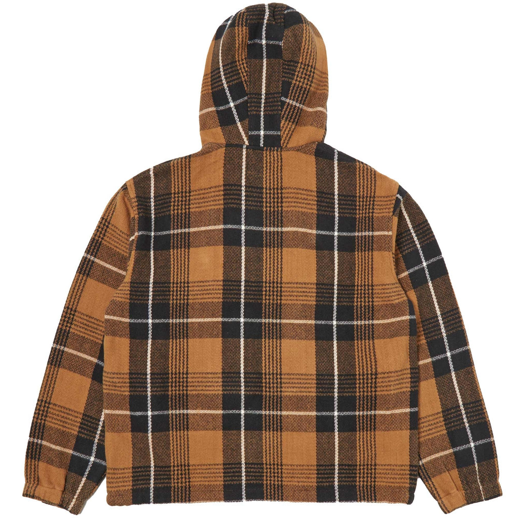 Universal Works Earth II Checked Pullover Anorak - Brown