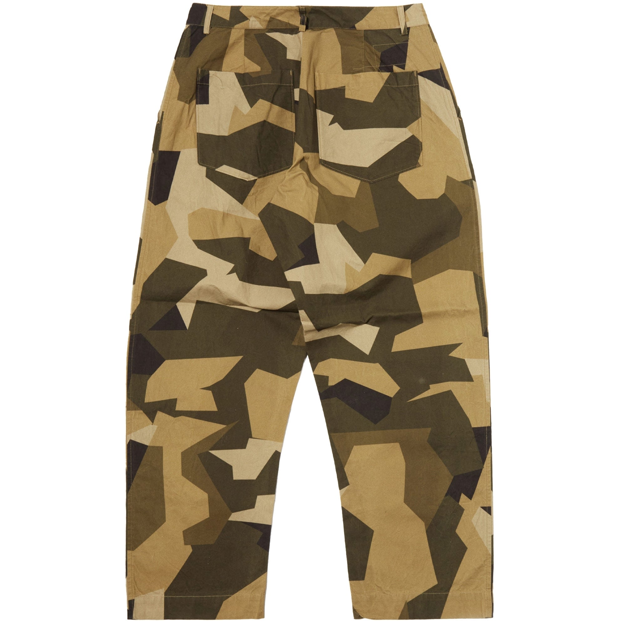Universal Works Swedish Camo Duke Pants - Brown