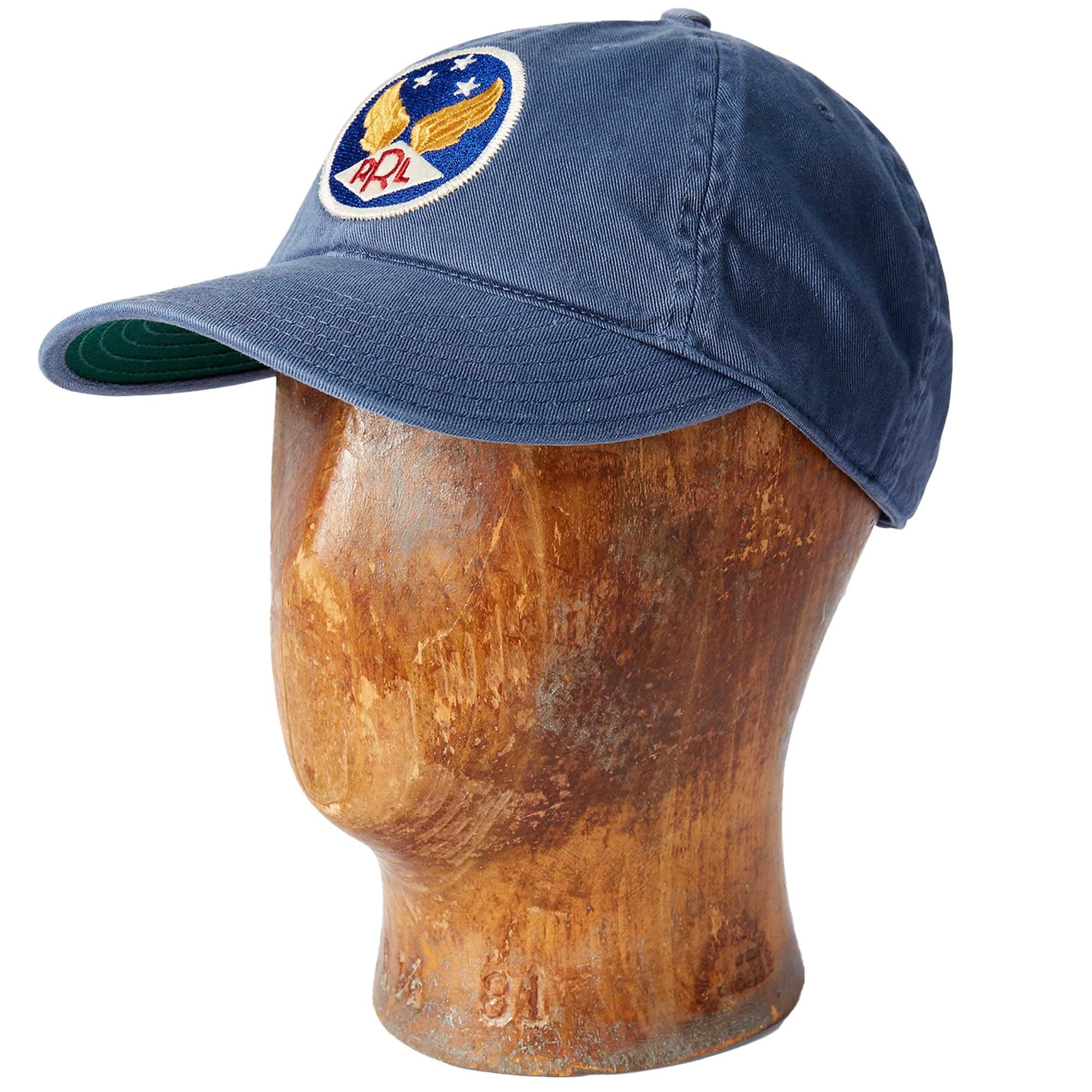 Winged-Logo Baseball Cap - Midnight Blue