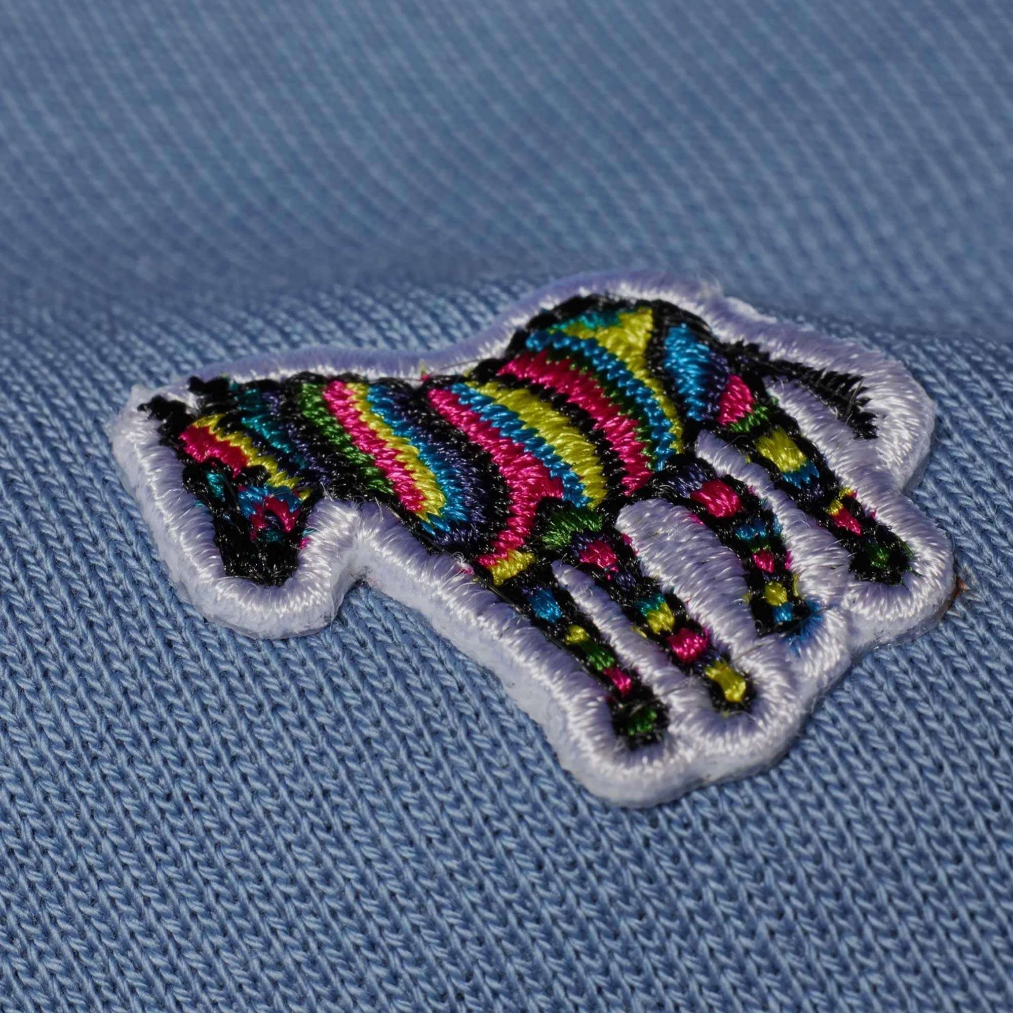 Paul Smith Quarter Zip Sweatshirt - Grey Blue
