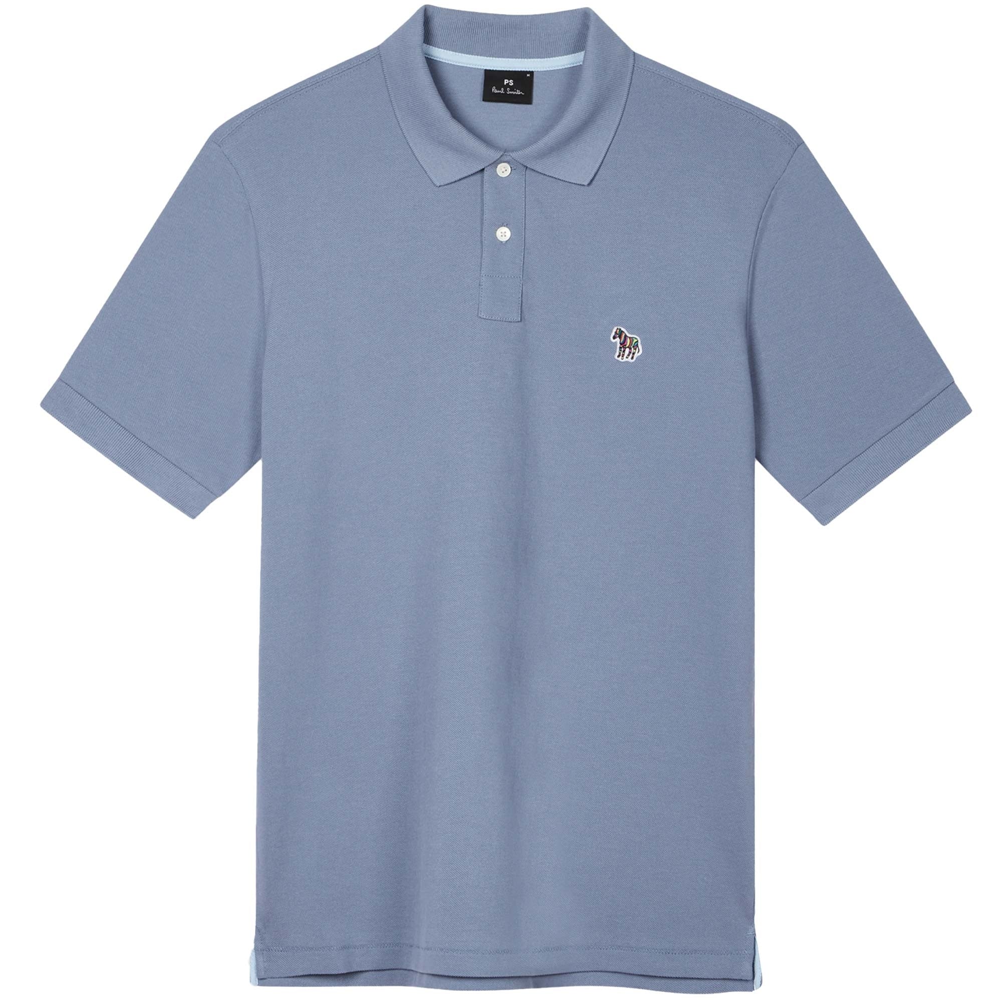 Paul Smith Short Sleeve Polo Shirt - Greyish