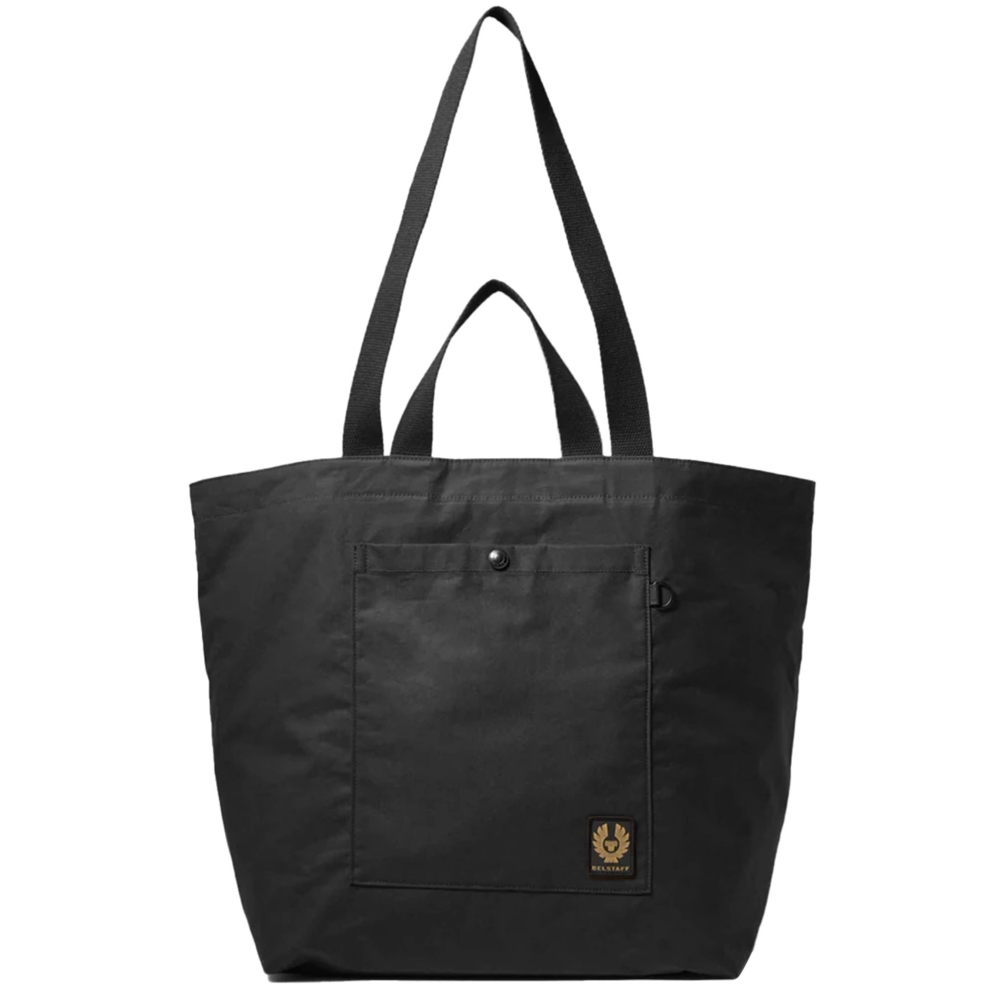Belstaff Waxed Tote Bag - Black