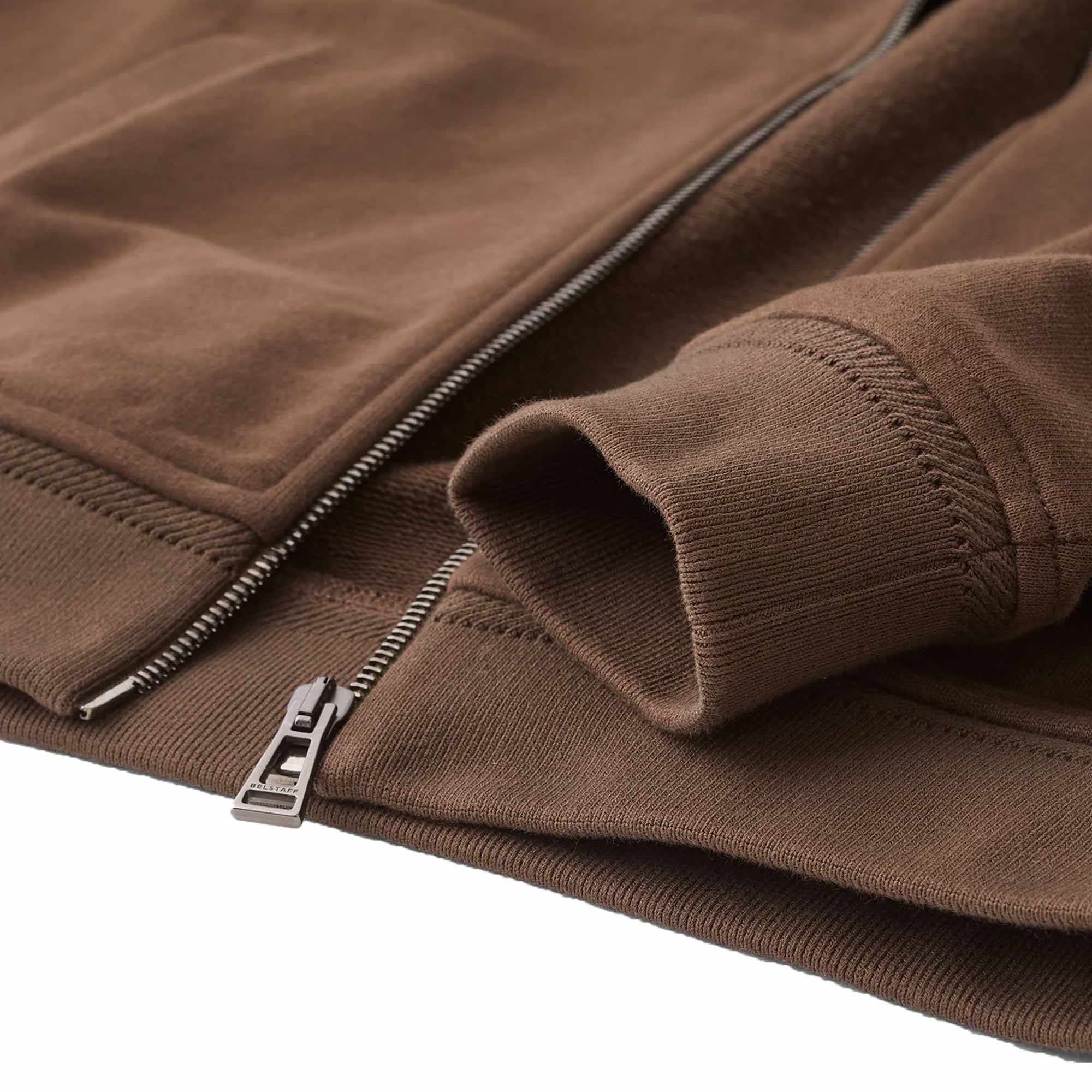Belstaff Full Zip Sweatshirt - Clay Brown