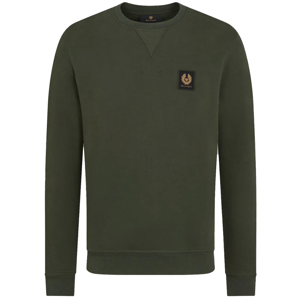 Belstaff Crew Neck Sweatshirt - Tile Green