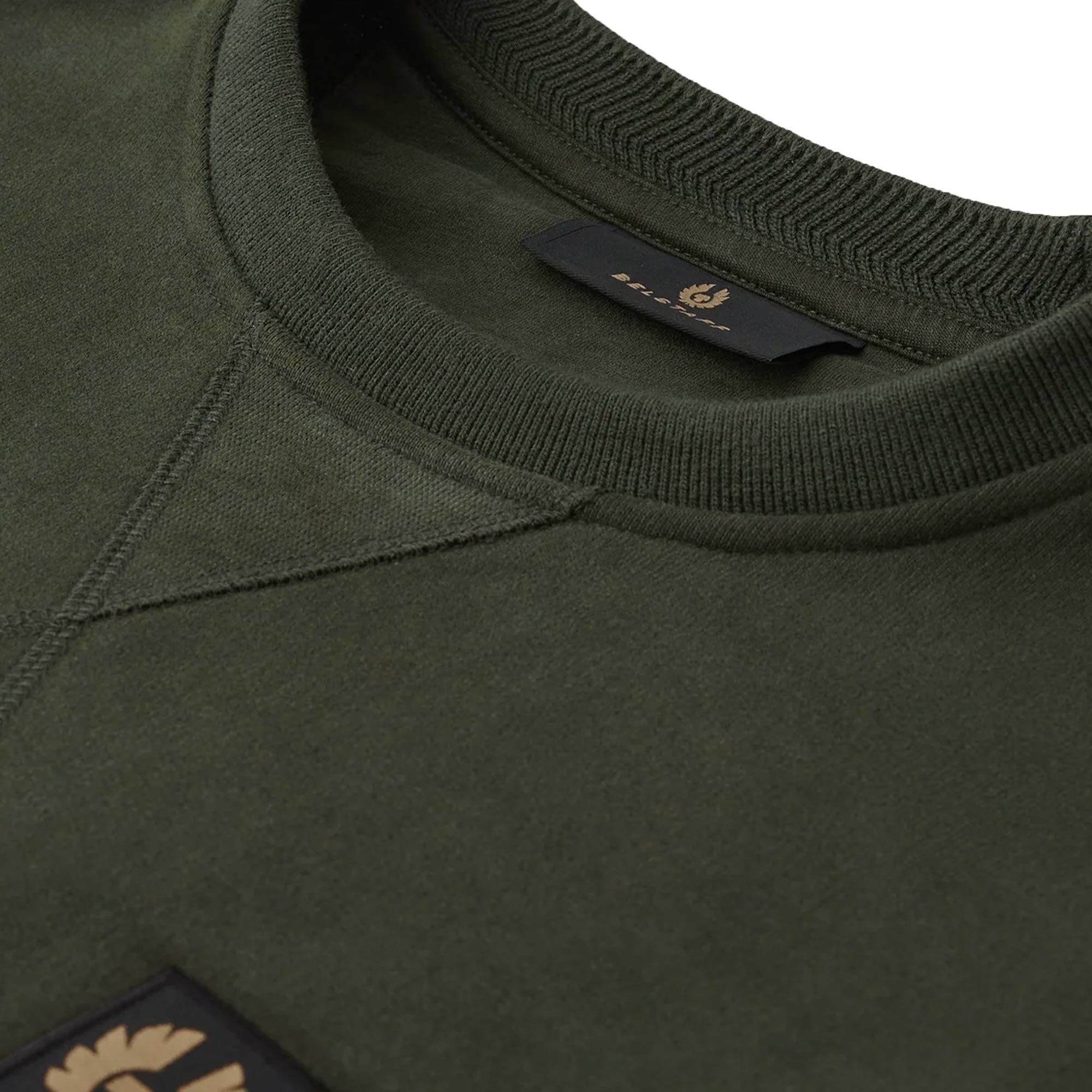 Belstaff Crew Neck Sweatshirt - Tile Green