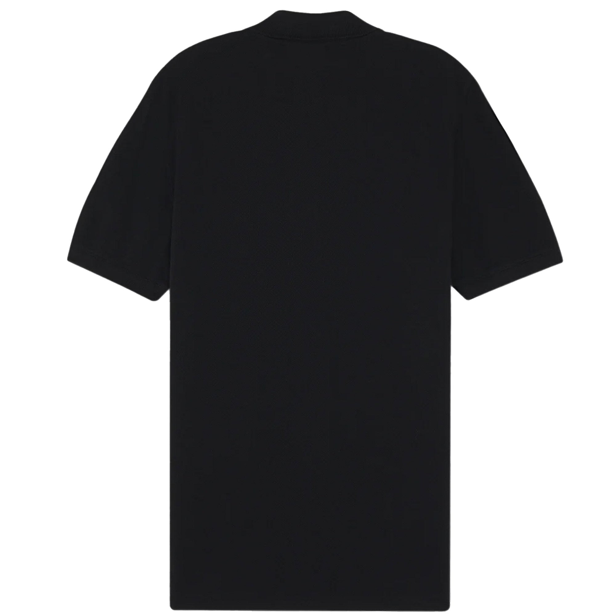 Maison Kitsune Fox Head Patch Polo Shirt - Black