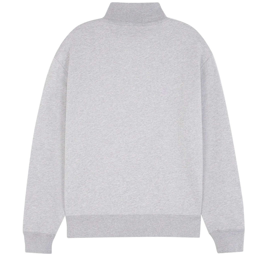 Maison Kitsune 1/2 Zip Sweatshirt - Light Grey