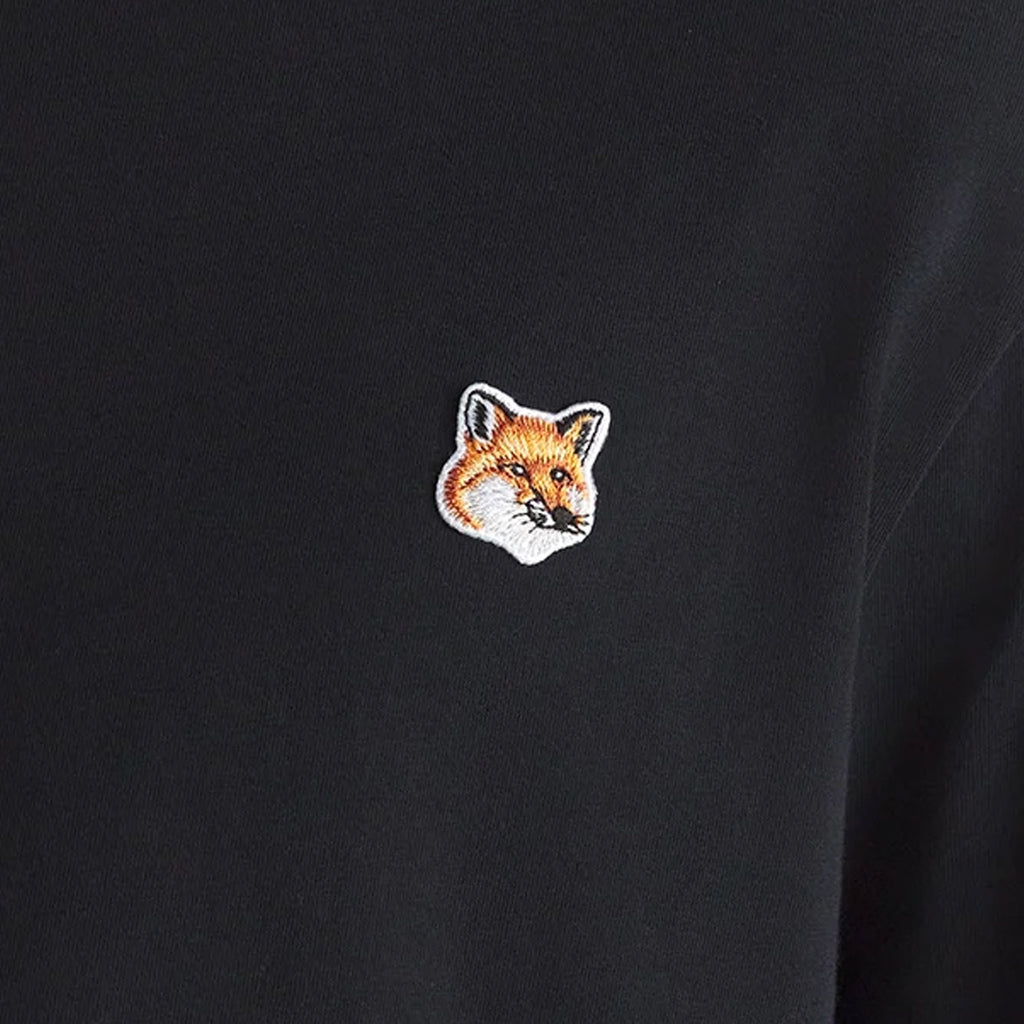 Maison Kitsune Fox Head Patch T-Shirt - Black