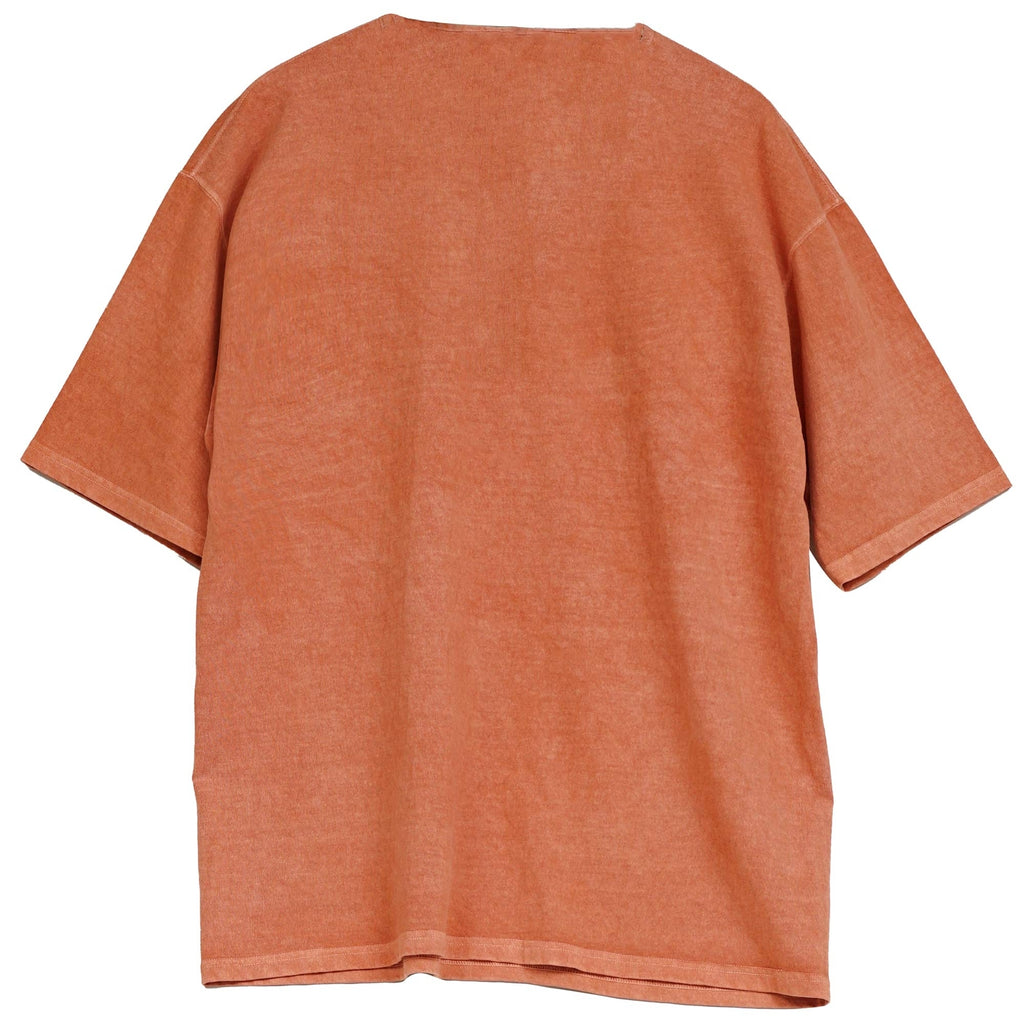 Nigel Cabourn 50s Henley T-Shirt - Orange
