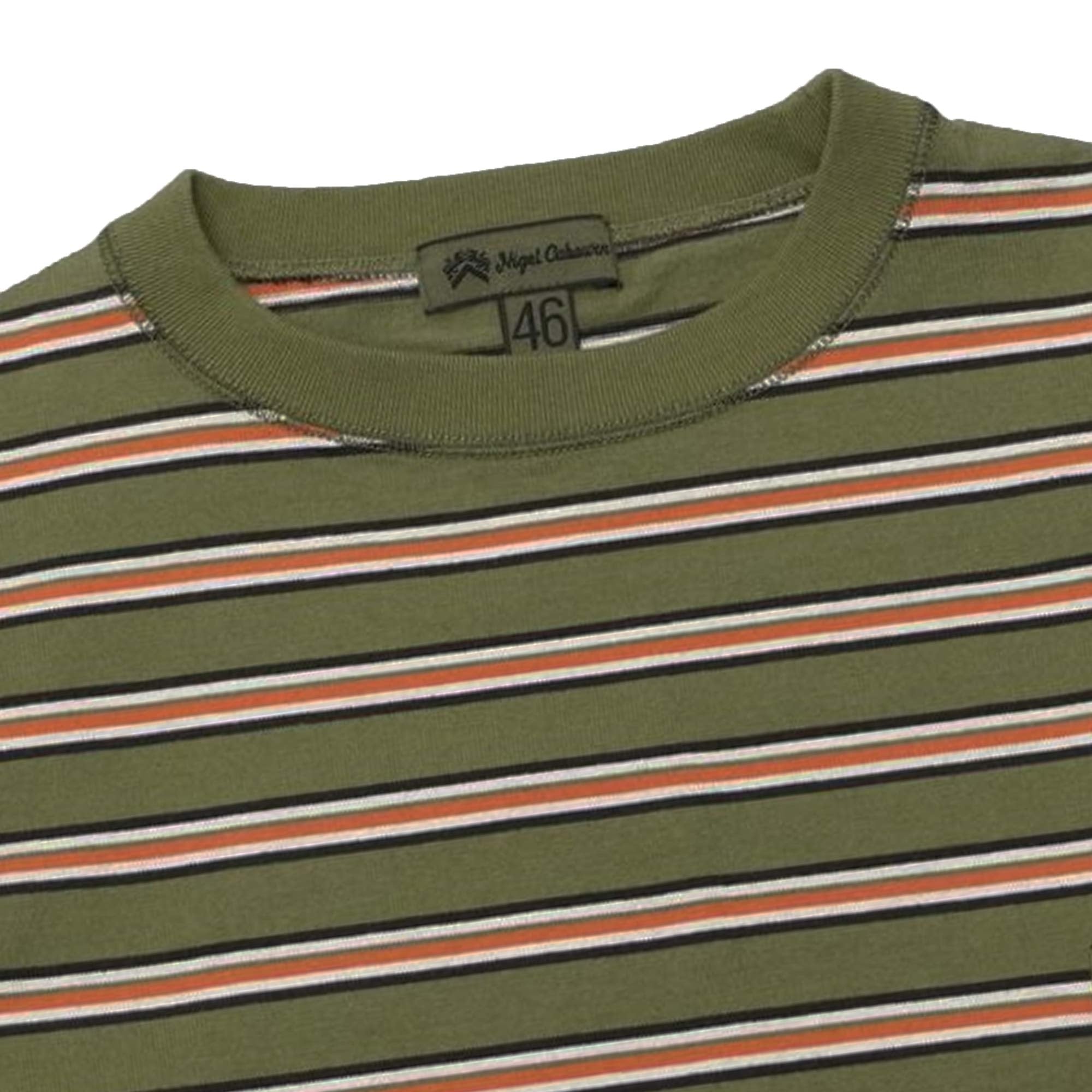 Nigel Cabourn Border T-Shirt - Green