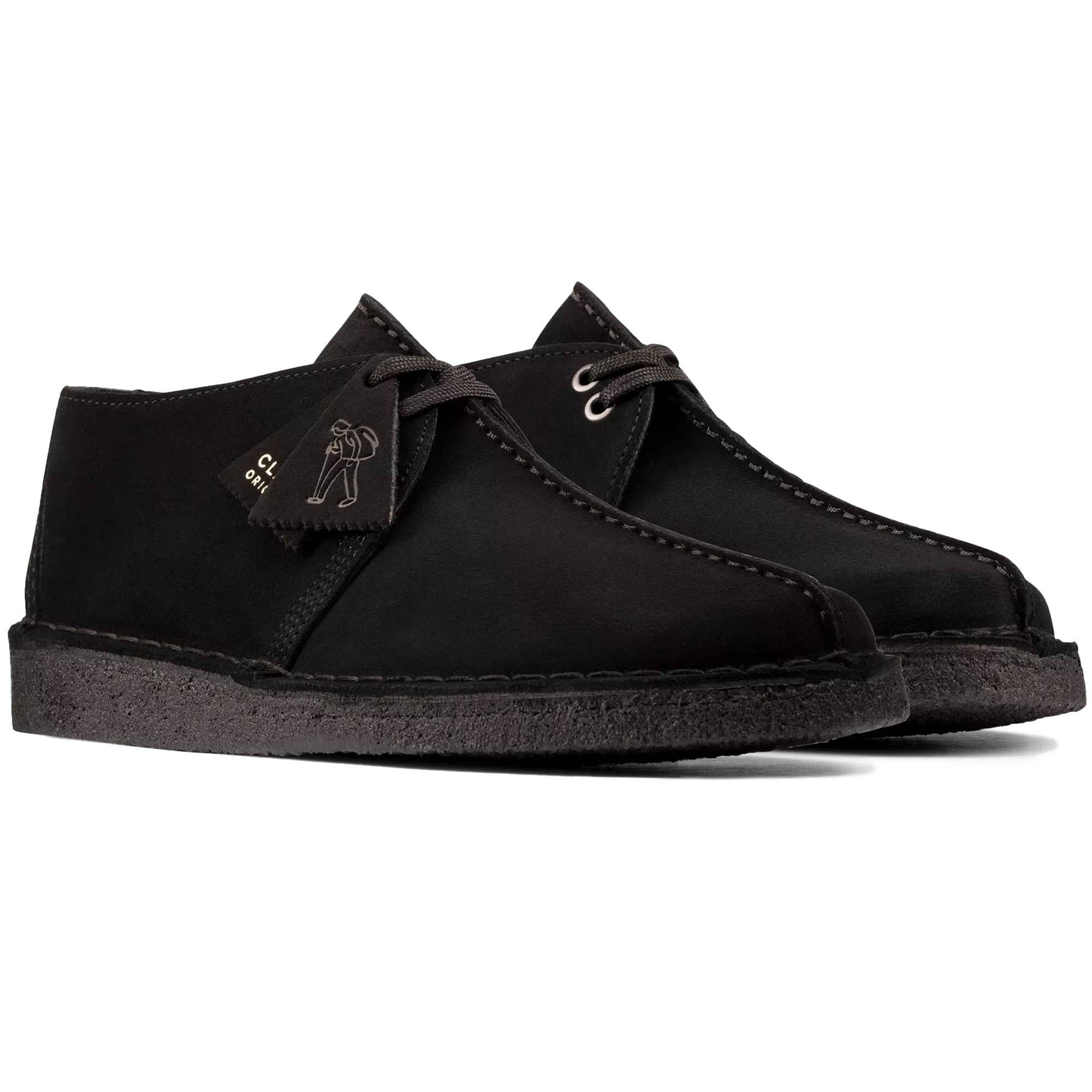 Desert Trek - Black Suede