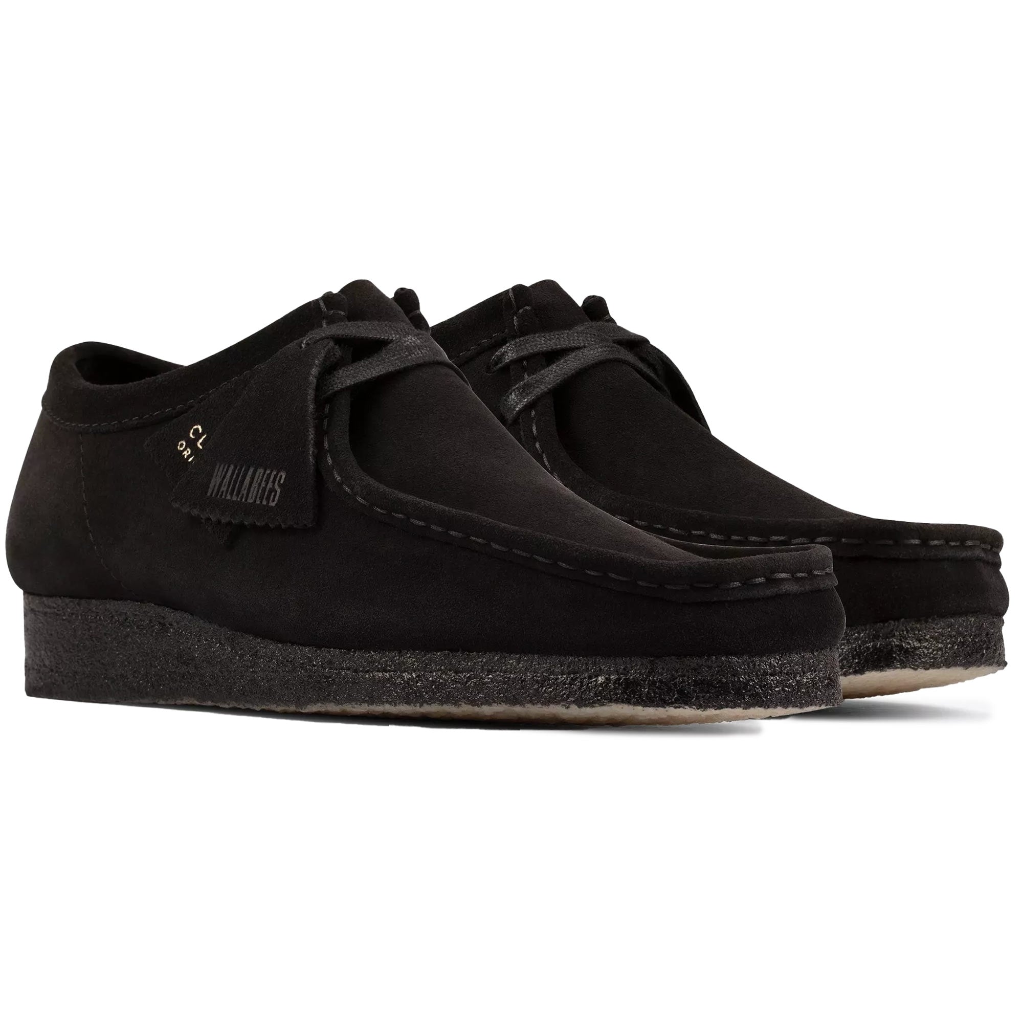 Wallabee - Black Suede