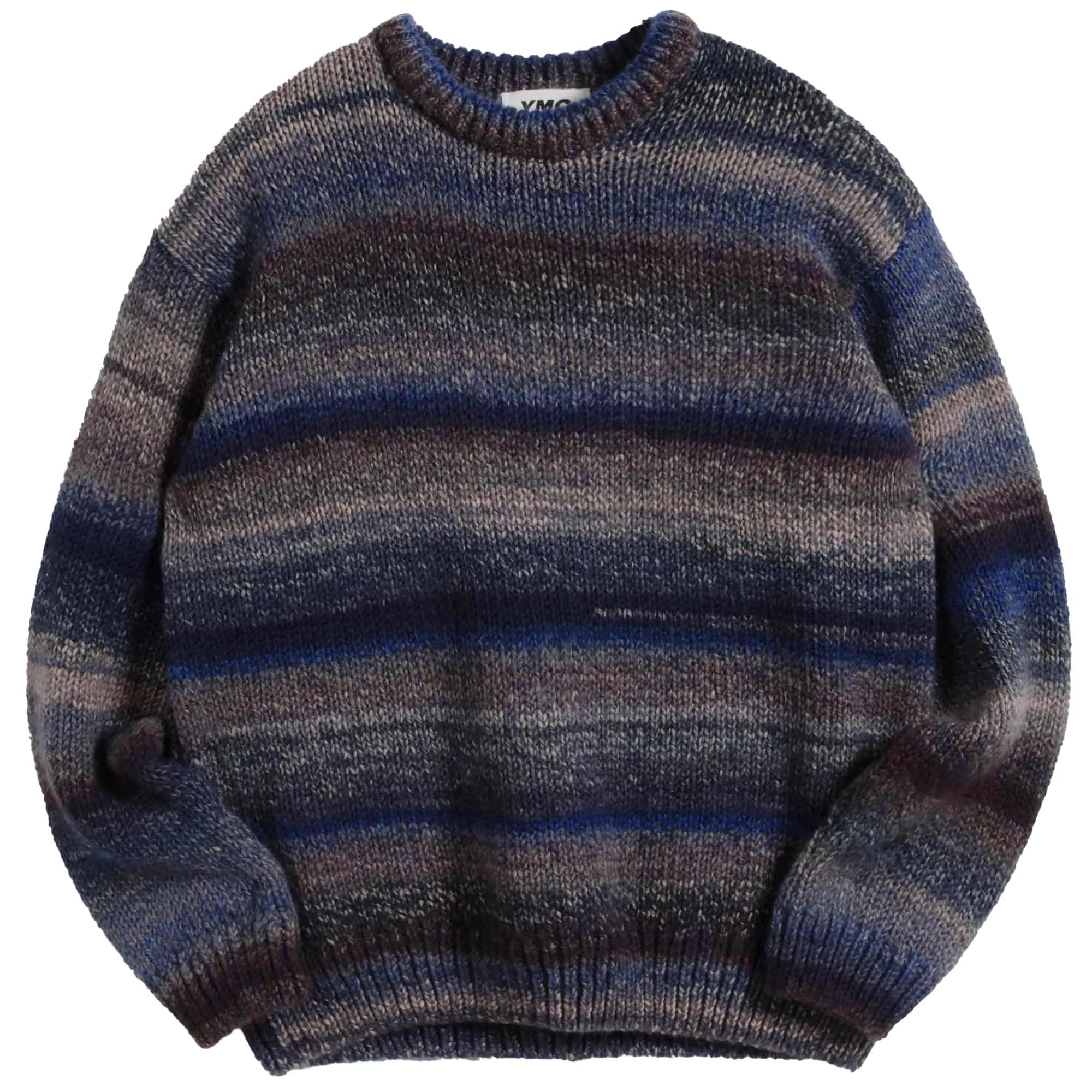 YMC Undertones Knitted Jumper - Blue