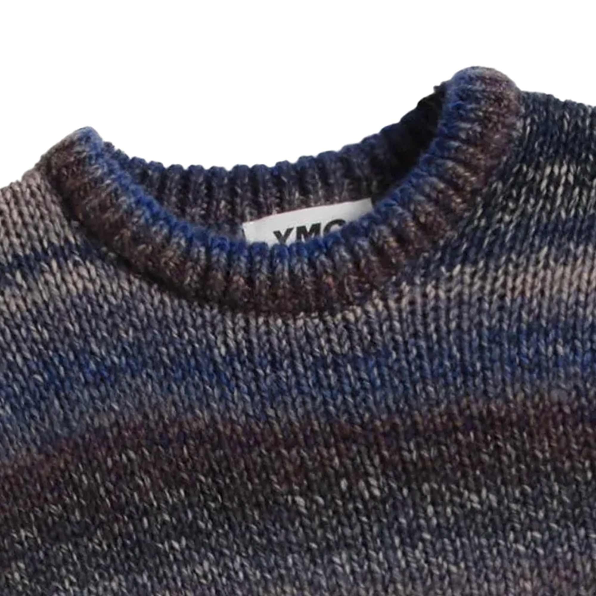 YMC Undertones Knitted Jumper - Blue