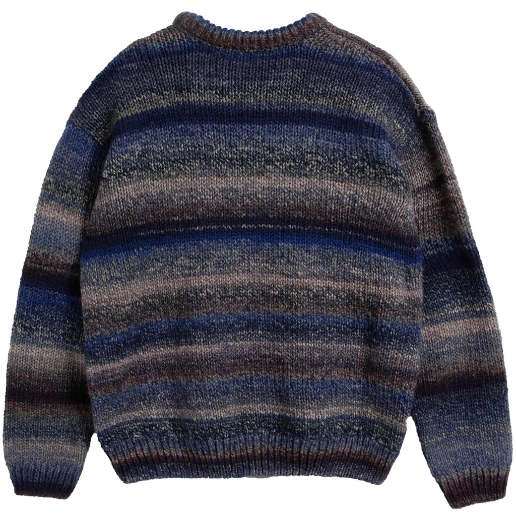 YMC Undertones Knitted Jumper - Blue