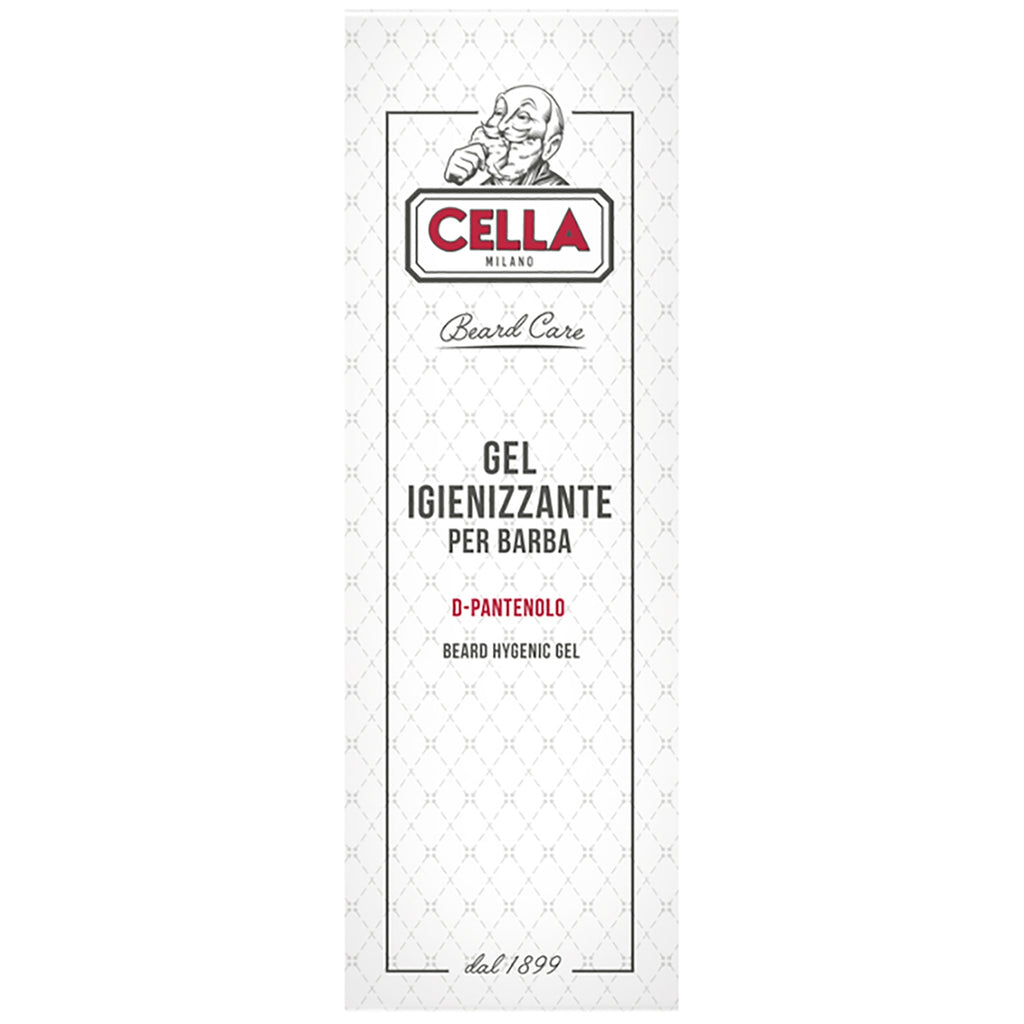 Cella Milano Beard Sanitiser Gel - White