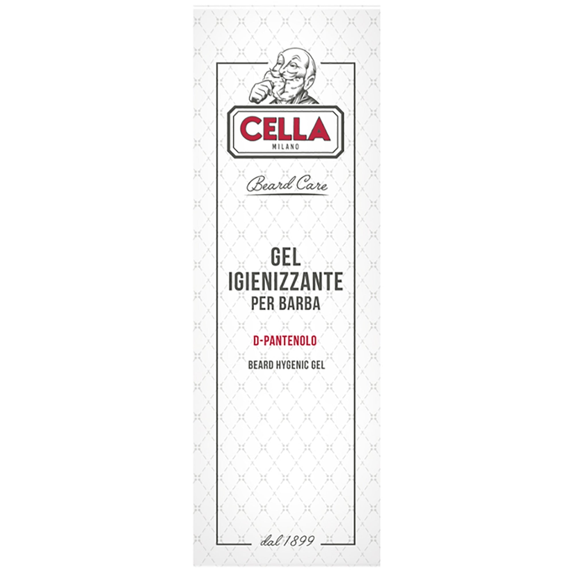 Cella Milano Beard Sanitiser Gel - White