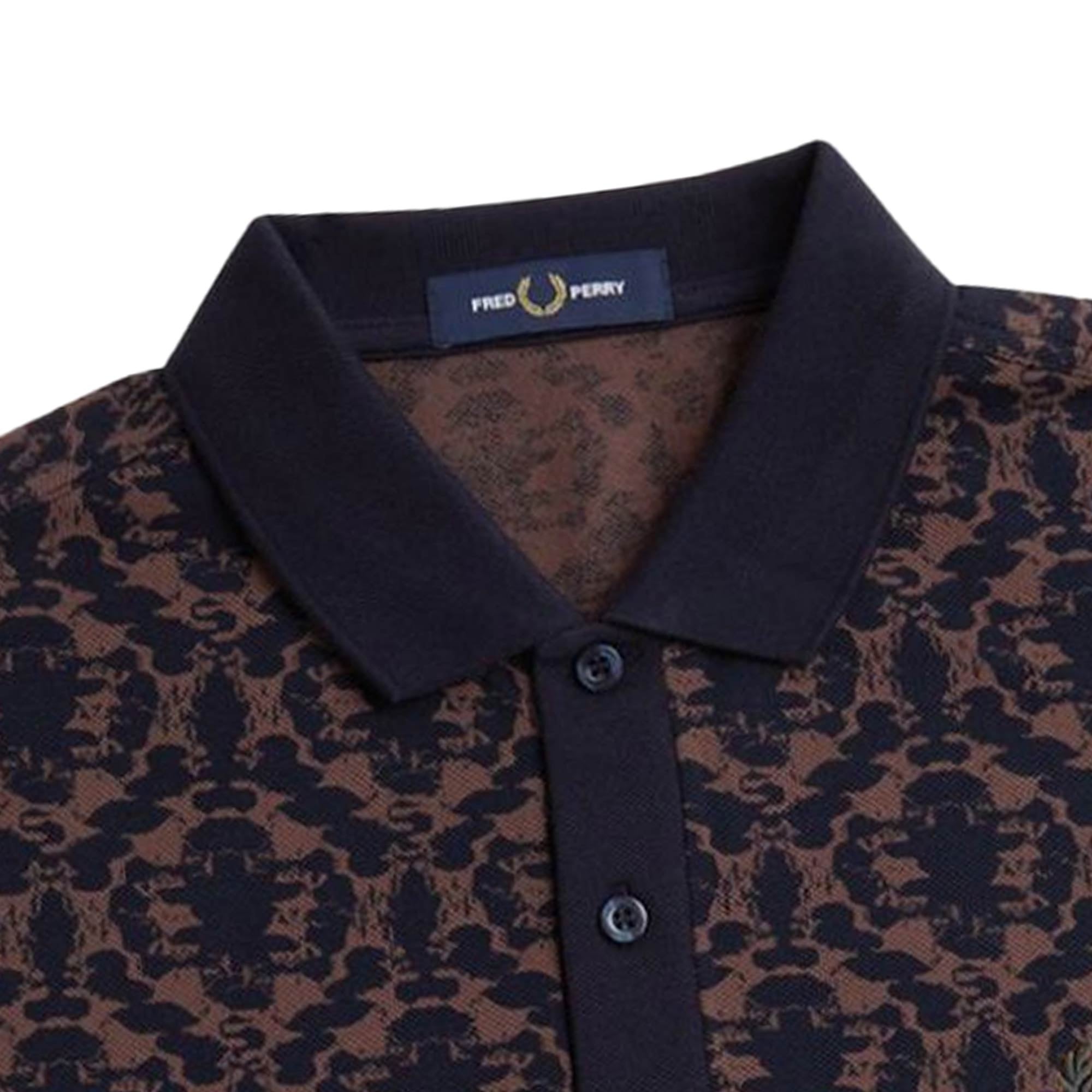 Fred Perry Ink Blot Print Shirt - Carrington Brick
