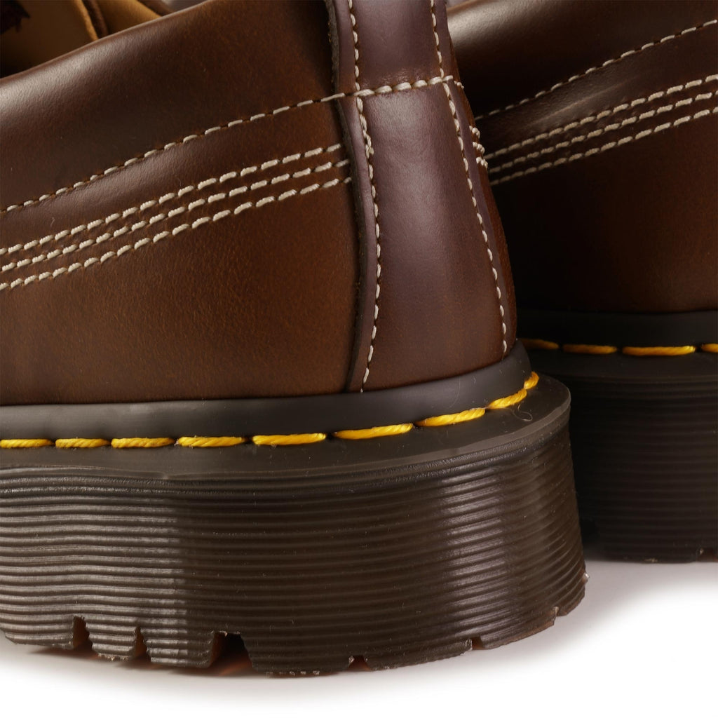 Dr. Martens Lowell 4-Eye Moc Toe Shoe - Butterscotch Leather