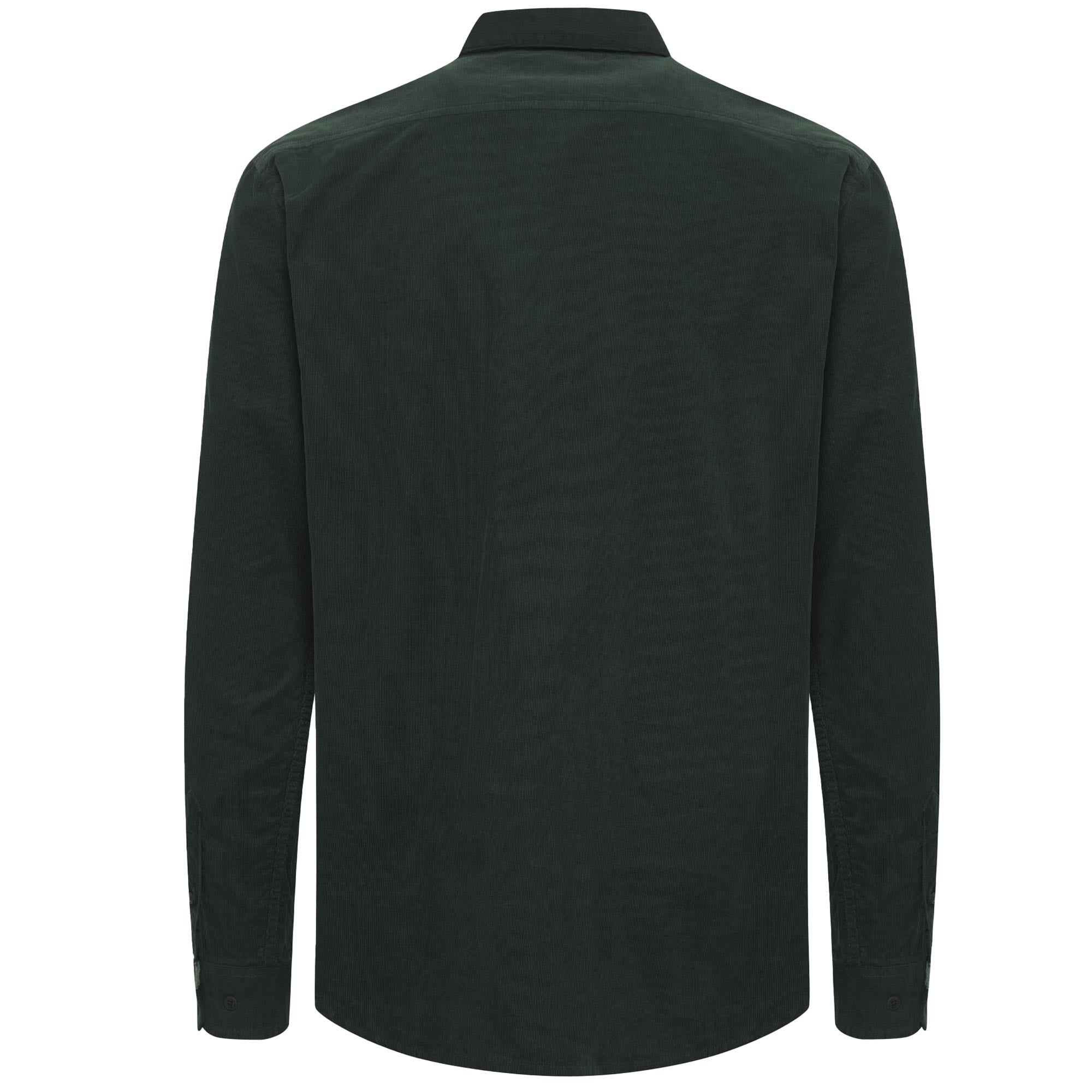 Solid Clothing Juan Corduroy Shirt - Deep Forest Green