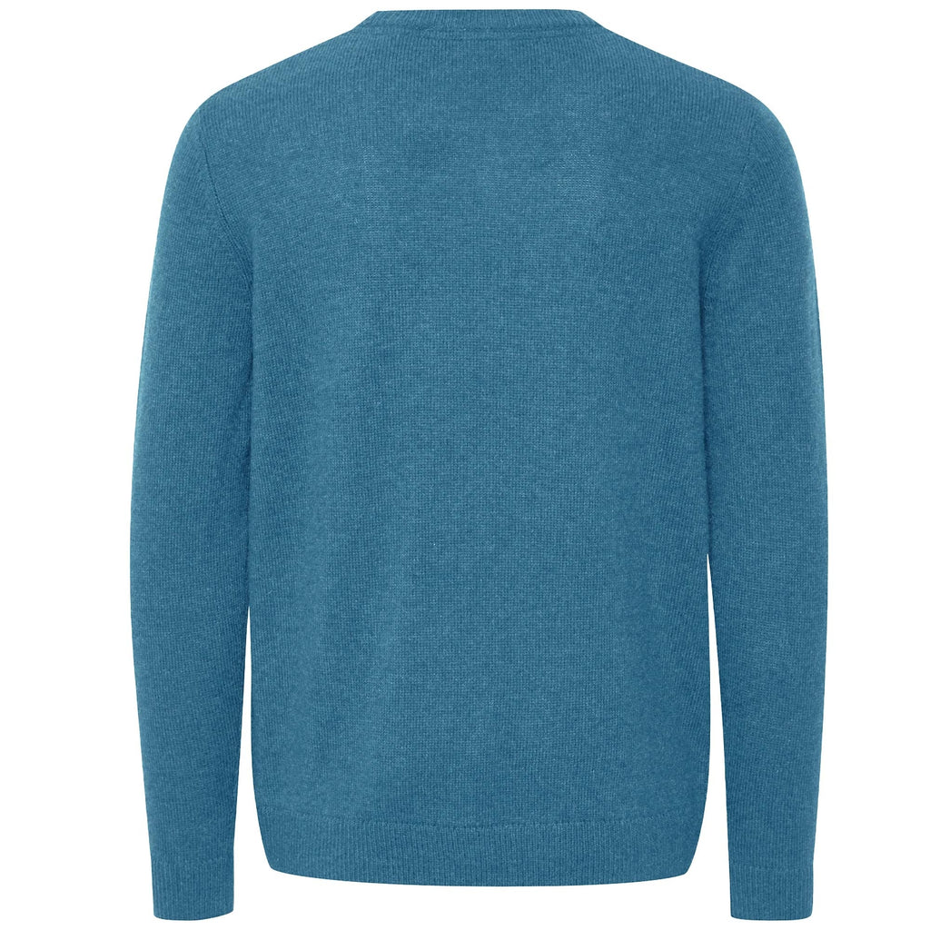 Solid Clothing Dyllon Pullover Jumper - Faded Denim