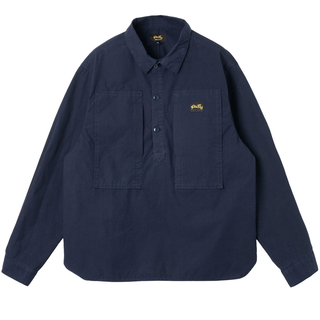 Stan Ray Painters Pop Overshirt - Navy Ripstop