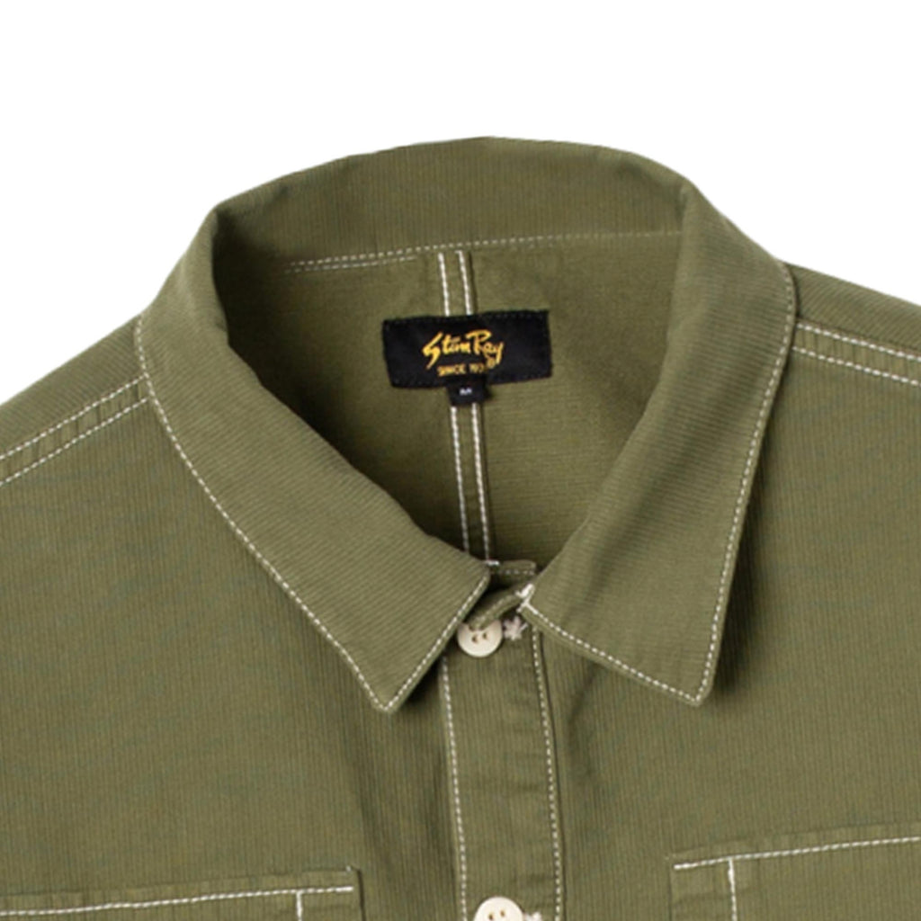 Stan Ray Painters Pop Overshirt - Olive Cord