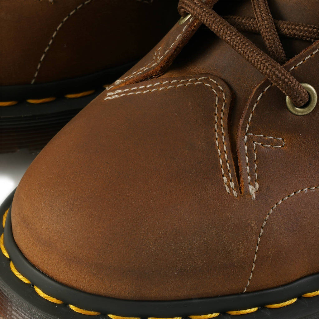 Dr. Martens Burnished Waxy Church Monkey Boots - Tan