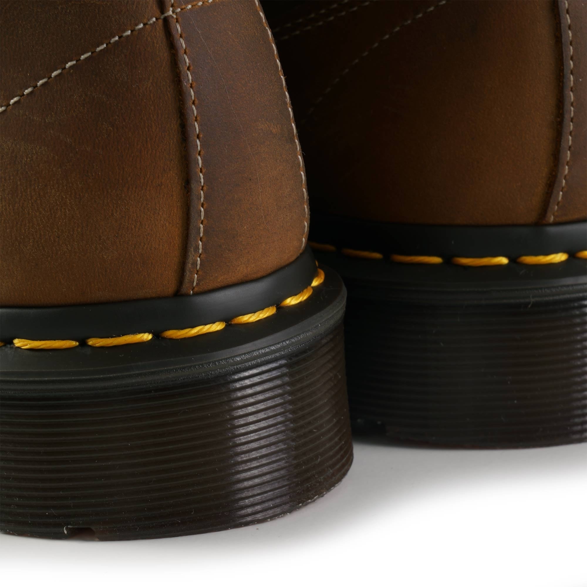 Dr. Martens Burnished Waxy Church Monkey Boots - Tan