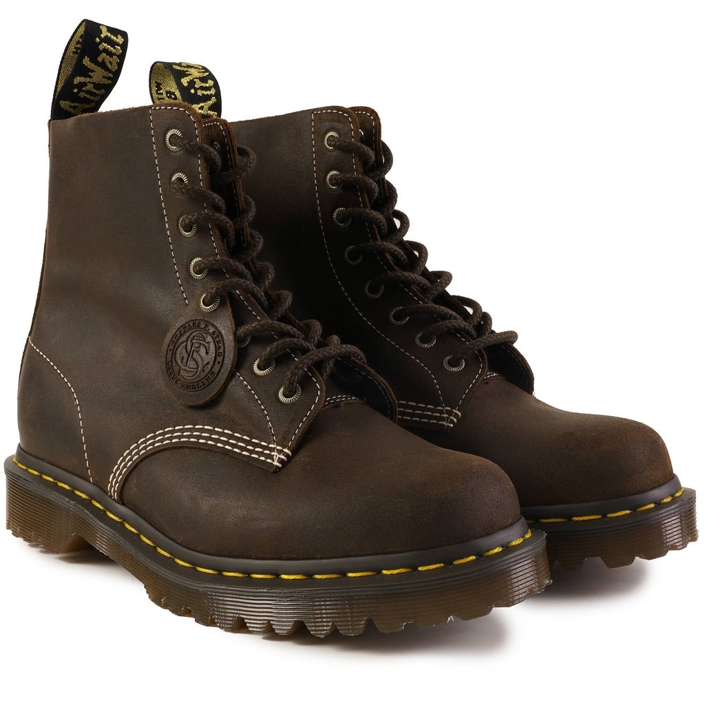 Dr. Martens 1460 Pascal Boots - Rustic Brown