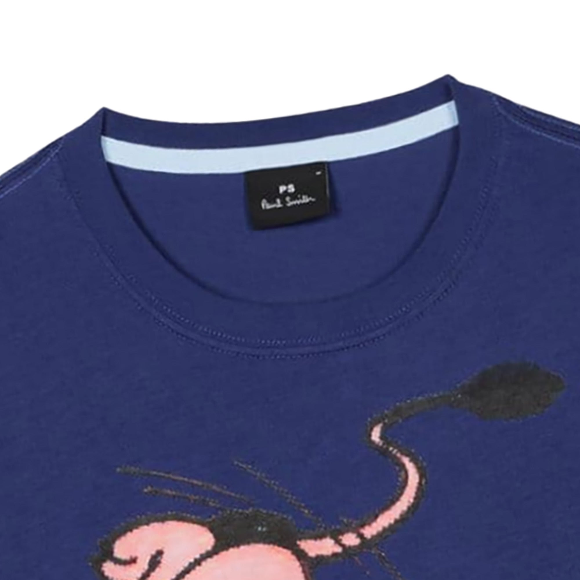 Paul Smith Regular Fit Lion T-Shirt - Blue